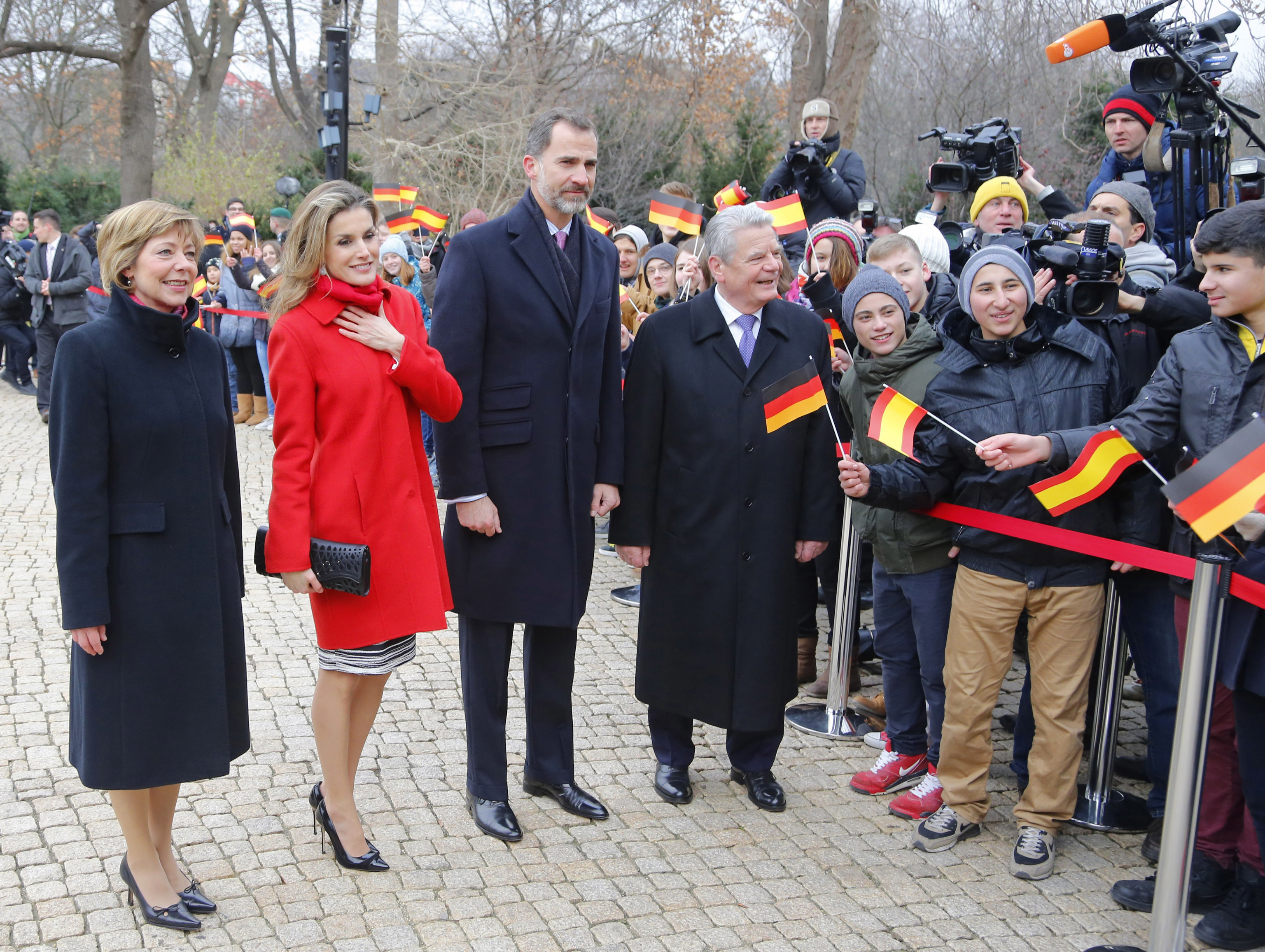 Los Reyes en Alemania en 2014