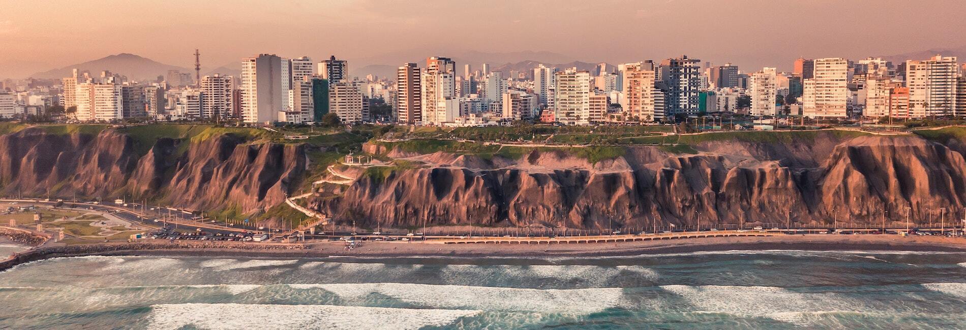 Panorámica de Lima, la capital peruana.