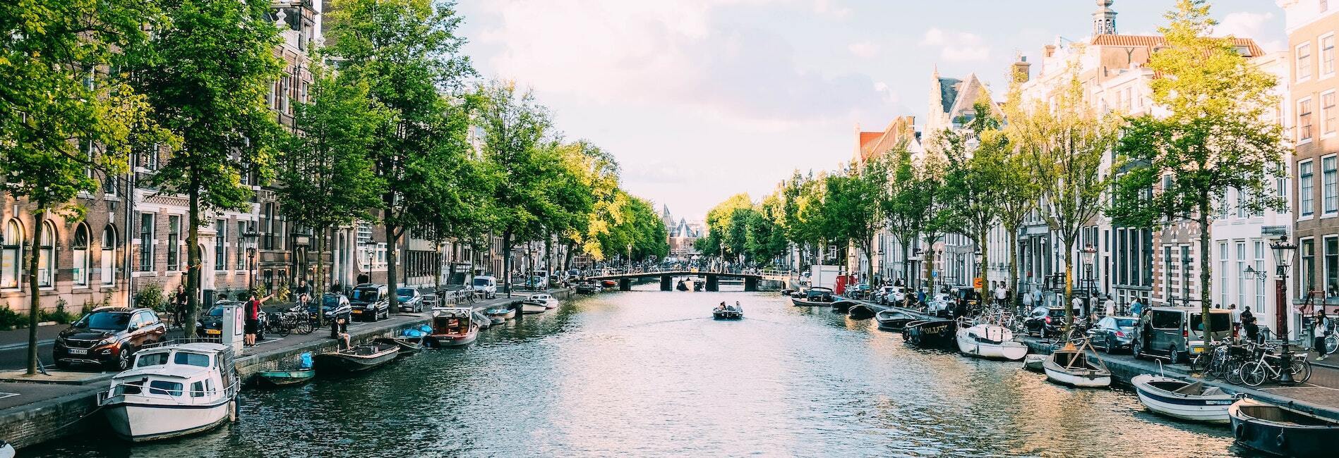 Los canales de Ámsterdam.