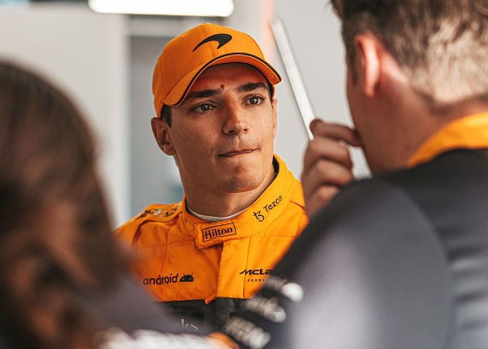 Palou, durante uno de sus test recientes con McLaren.