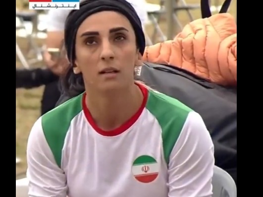Elnaz Rekabi, tras competir sin velo en Sel.