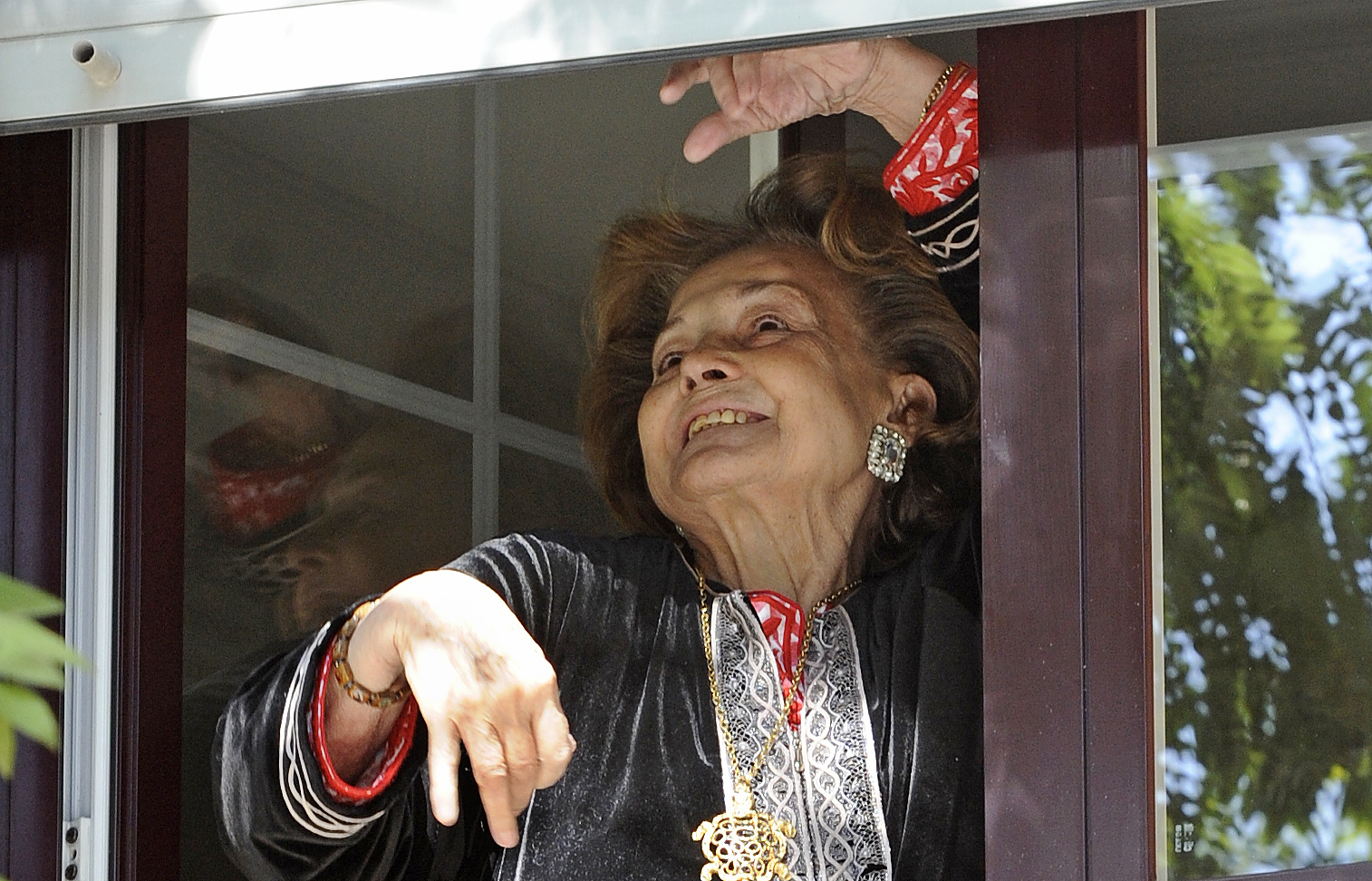 Carmen Sevilla en una de sus ltimas imgenes,  en 2012.