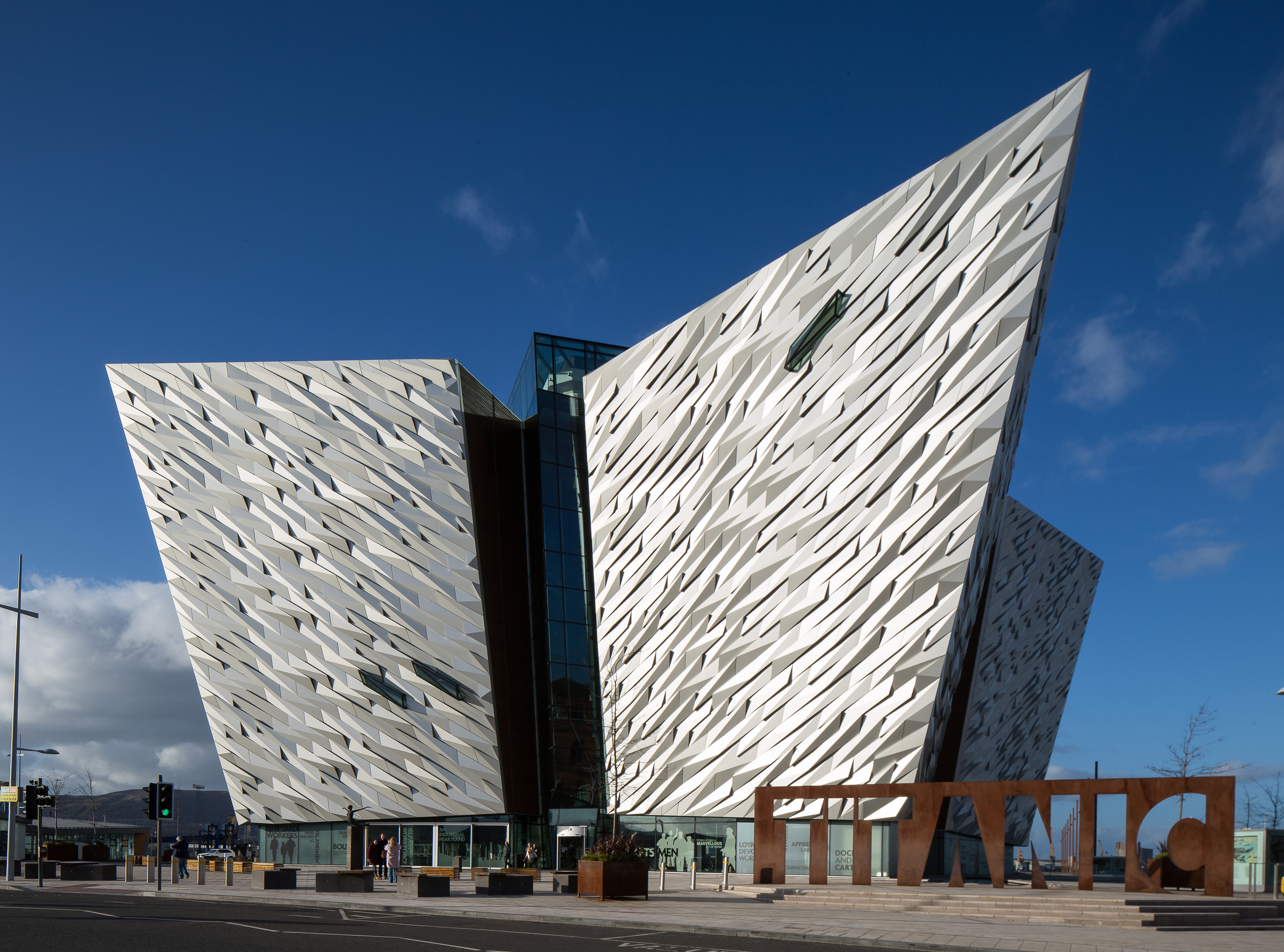 El Museo del Titanic de Belfast.