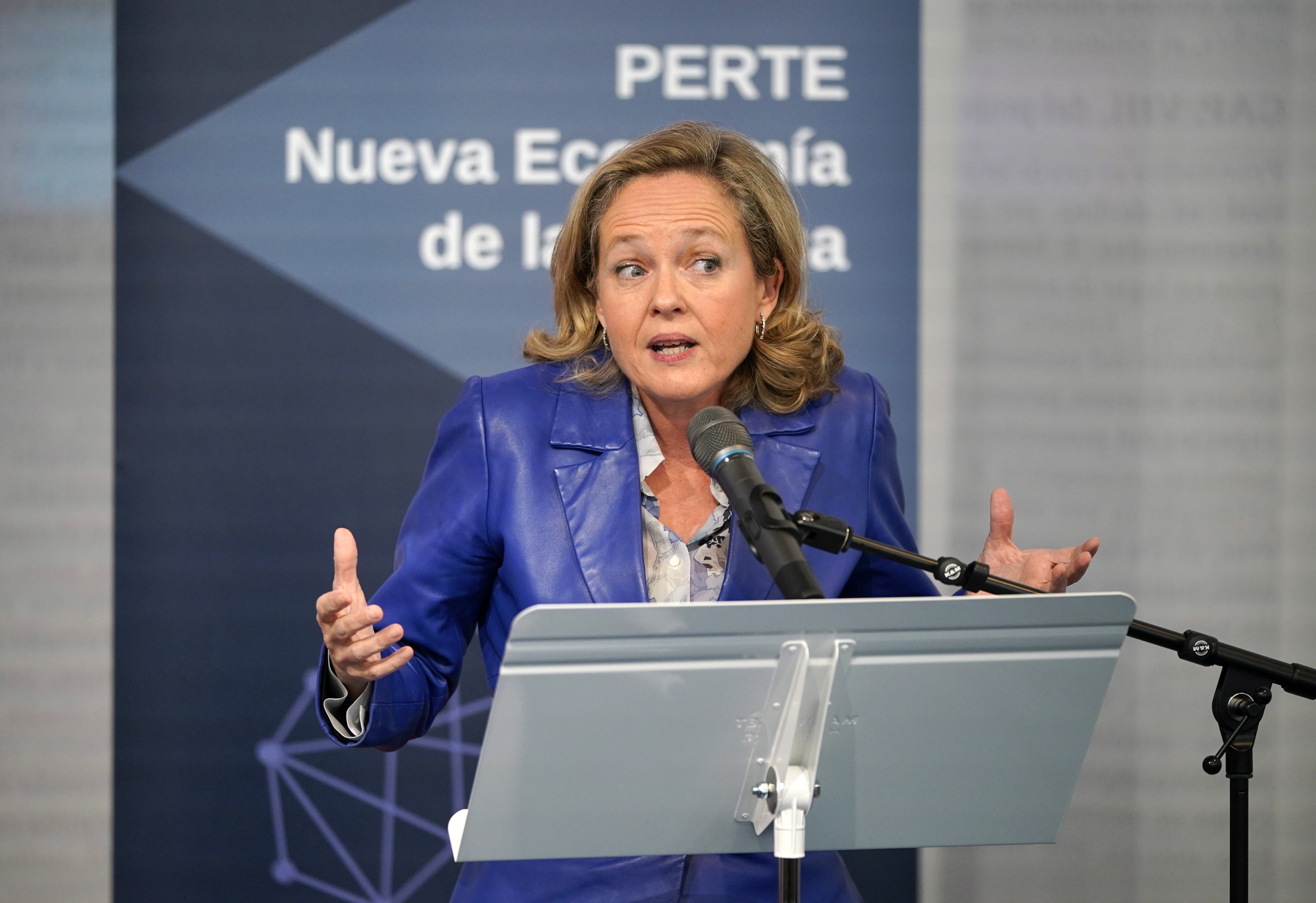 Nadia Calviño, vicepresidenta primera y ministra de Asuntos Económicos.
