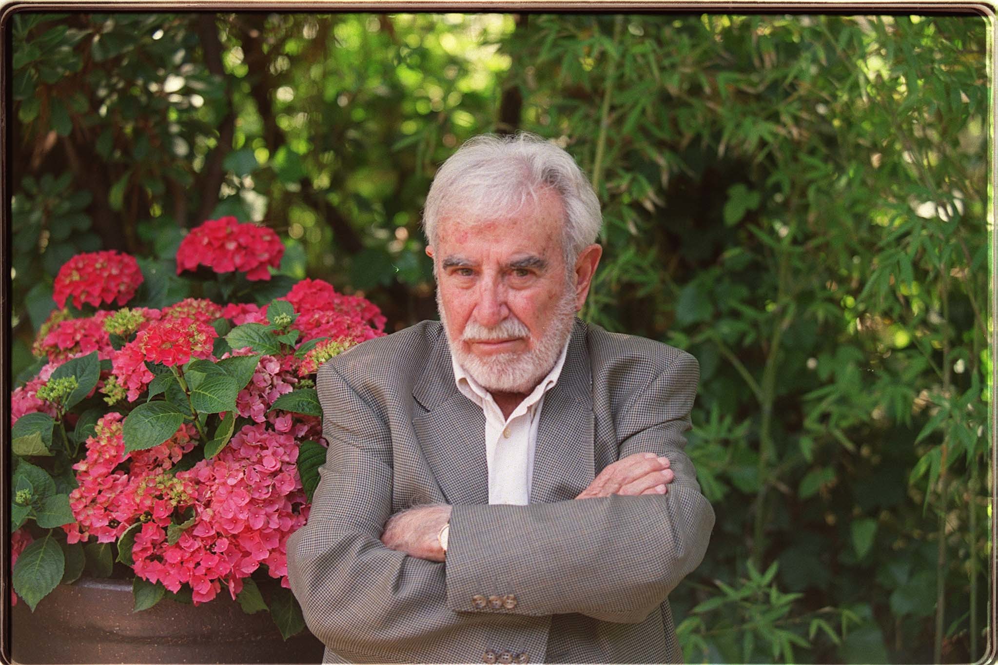El psiquiatra Carlos Castilla del Pino, fotografiado en Barcelona en el ao 2002, siete aos antes de su fallecimiento.