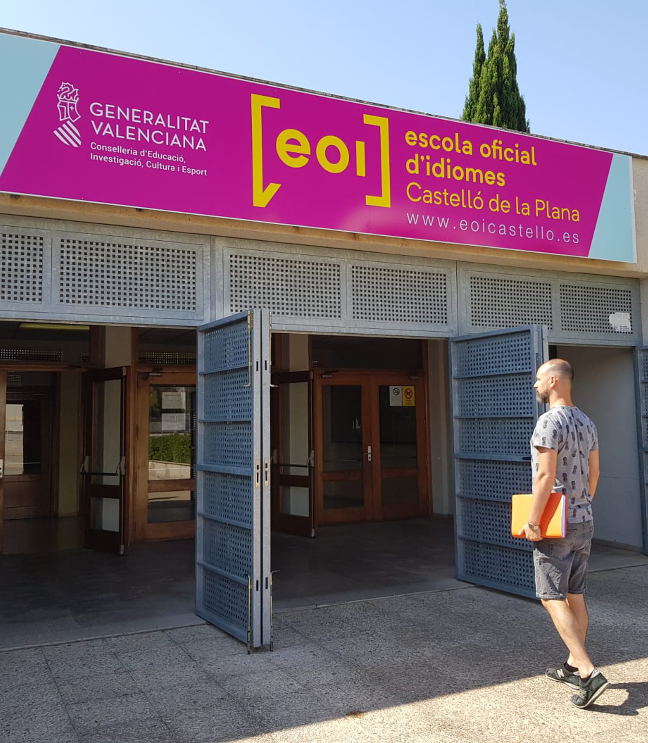 Instalaciones de la Escuela Oficial de Idiomas de Castelln.