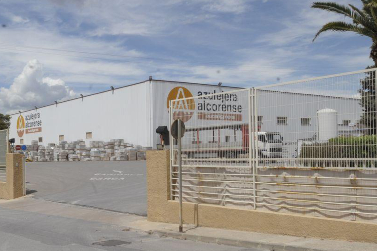 La planta de Azulejera Alcorense est ubicada en Almassora.