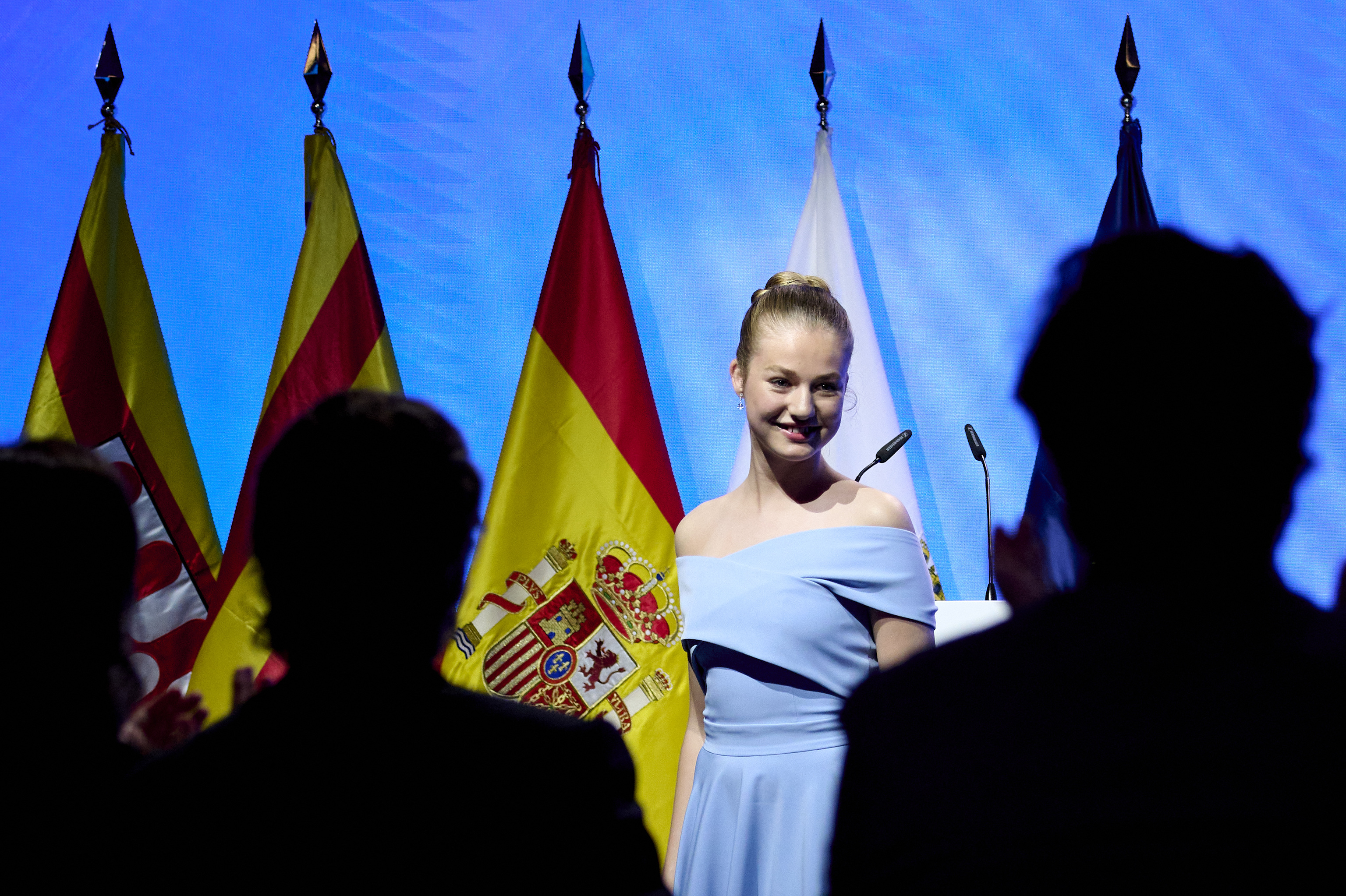 La Princesa de Asturias en los Premios Princesa de Girona.