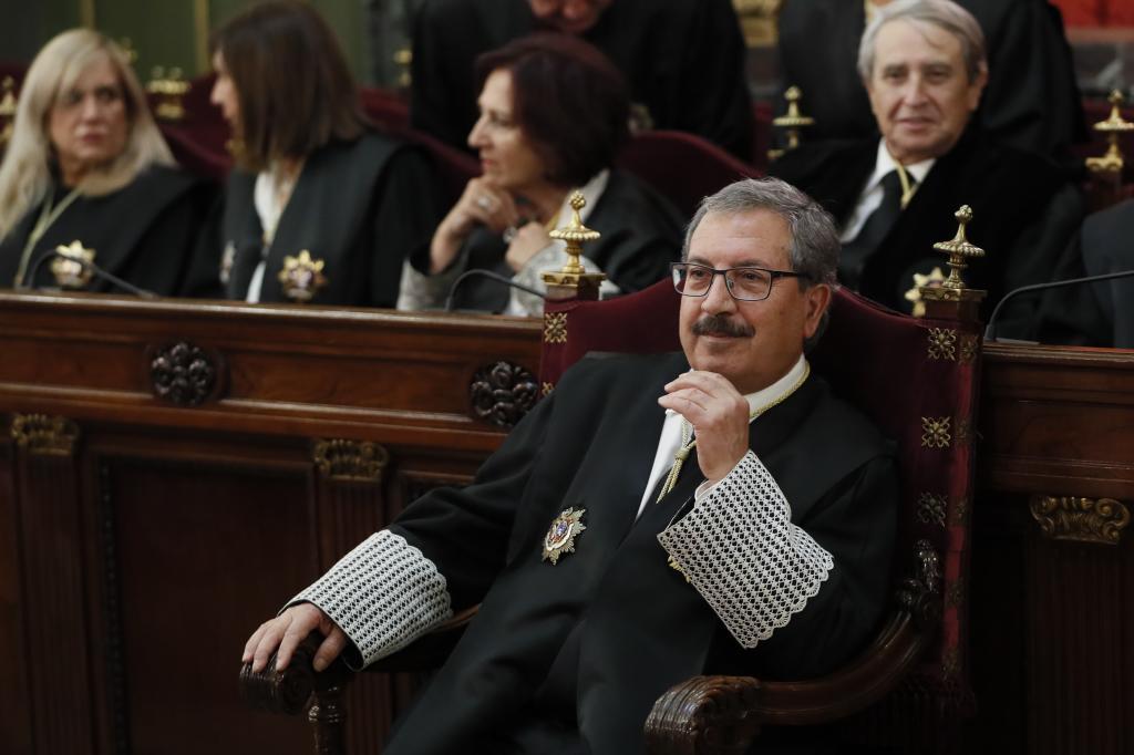 El presidente del Consejo General del Poder Judicial (CGPJ), Rafael Mozo.