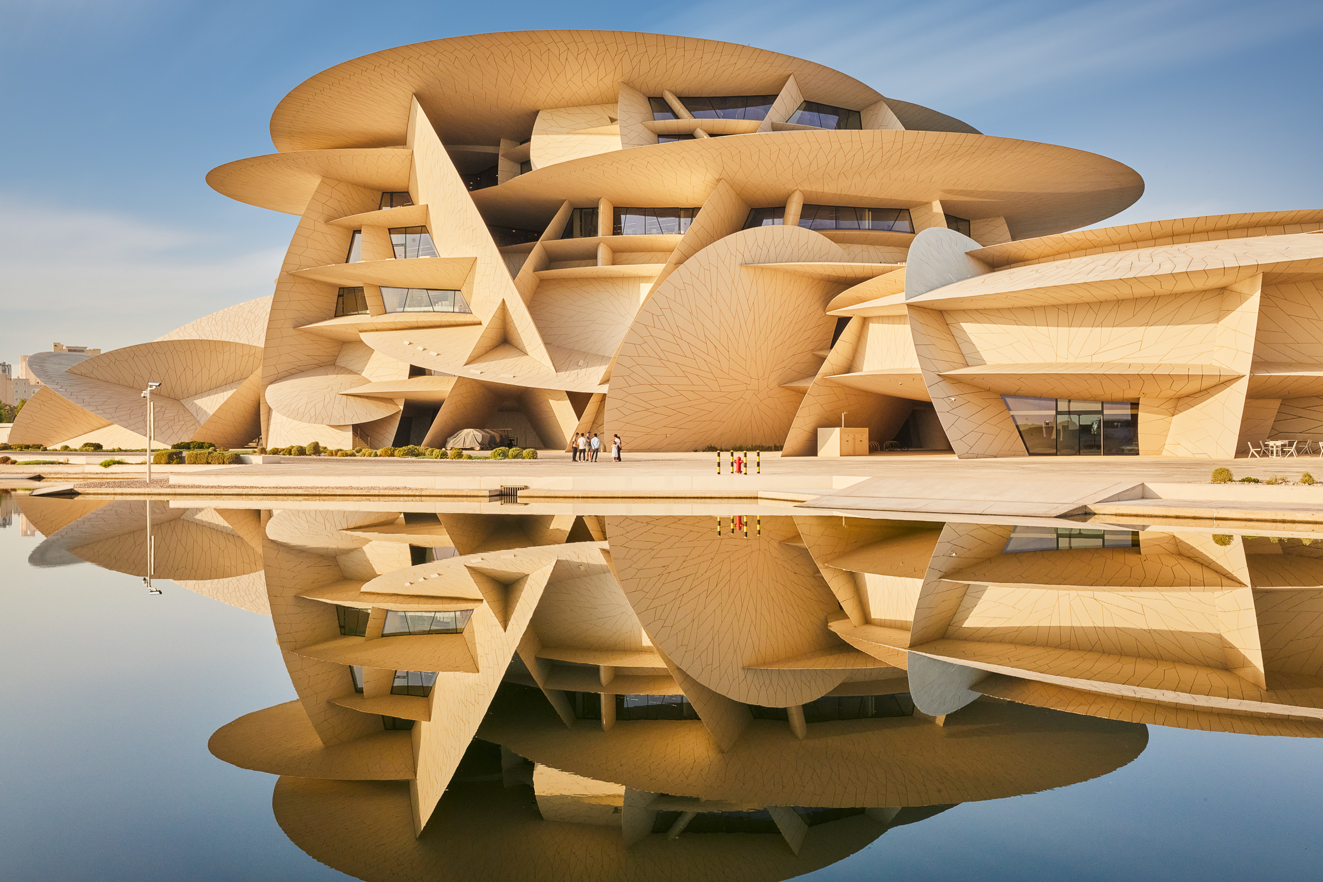 Museo Nacional de Qatar, diseñado por Jean Nouvel.