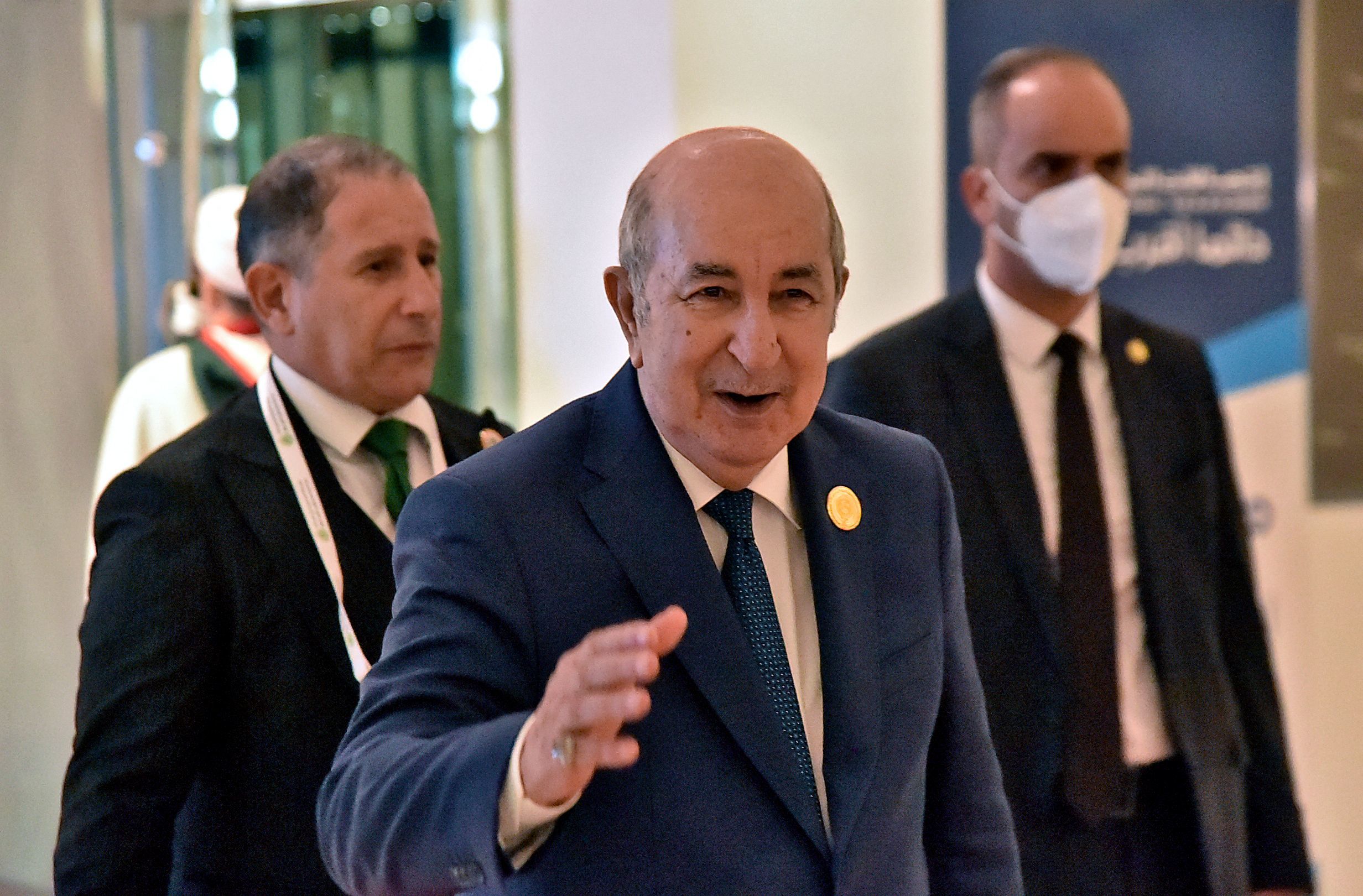El presidente argelino, Abdelmadjid Tebboune.