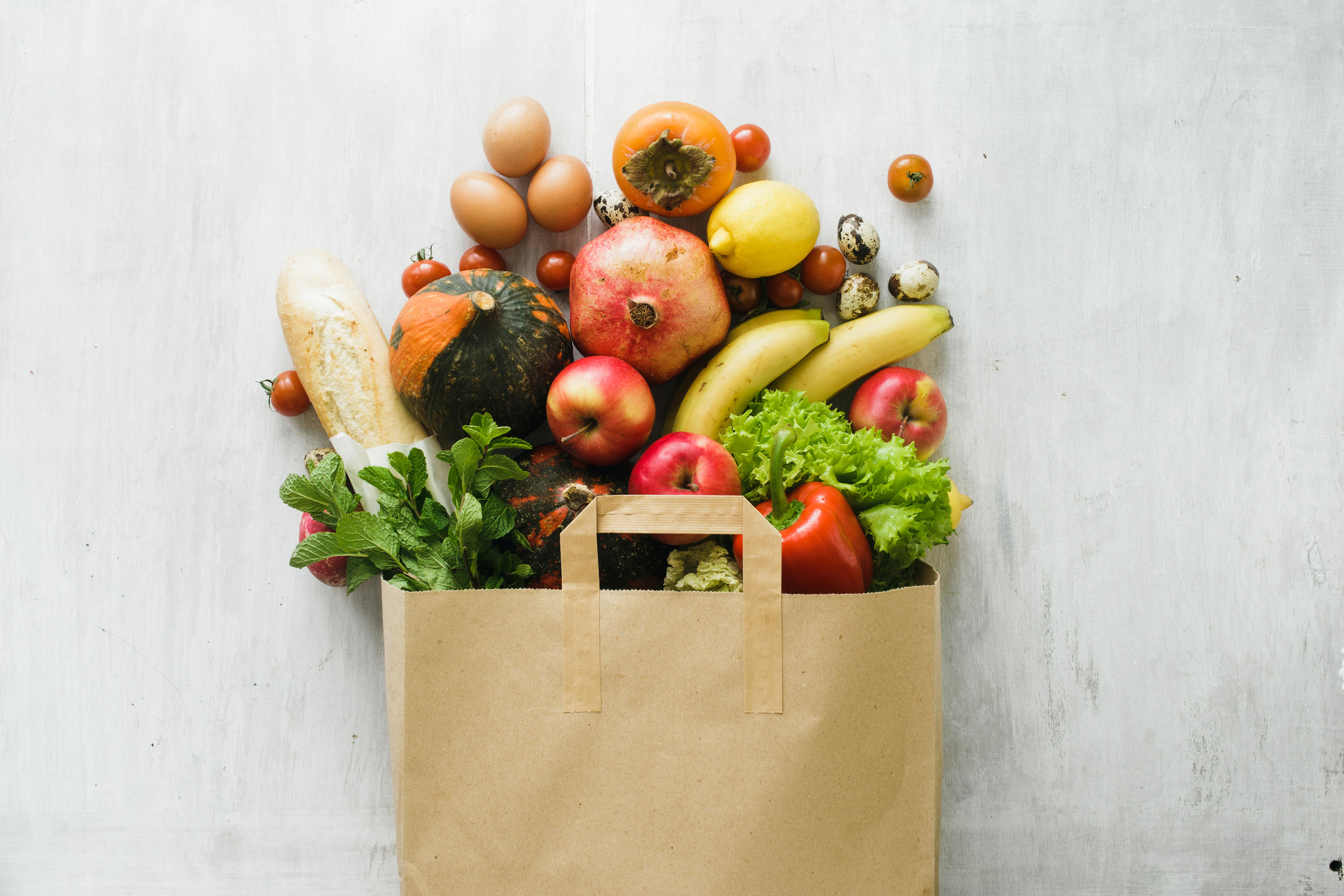 Lista de la compra saludable: consejos y alimentos de temporada