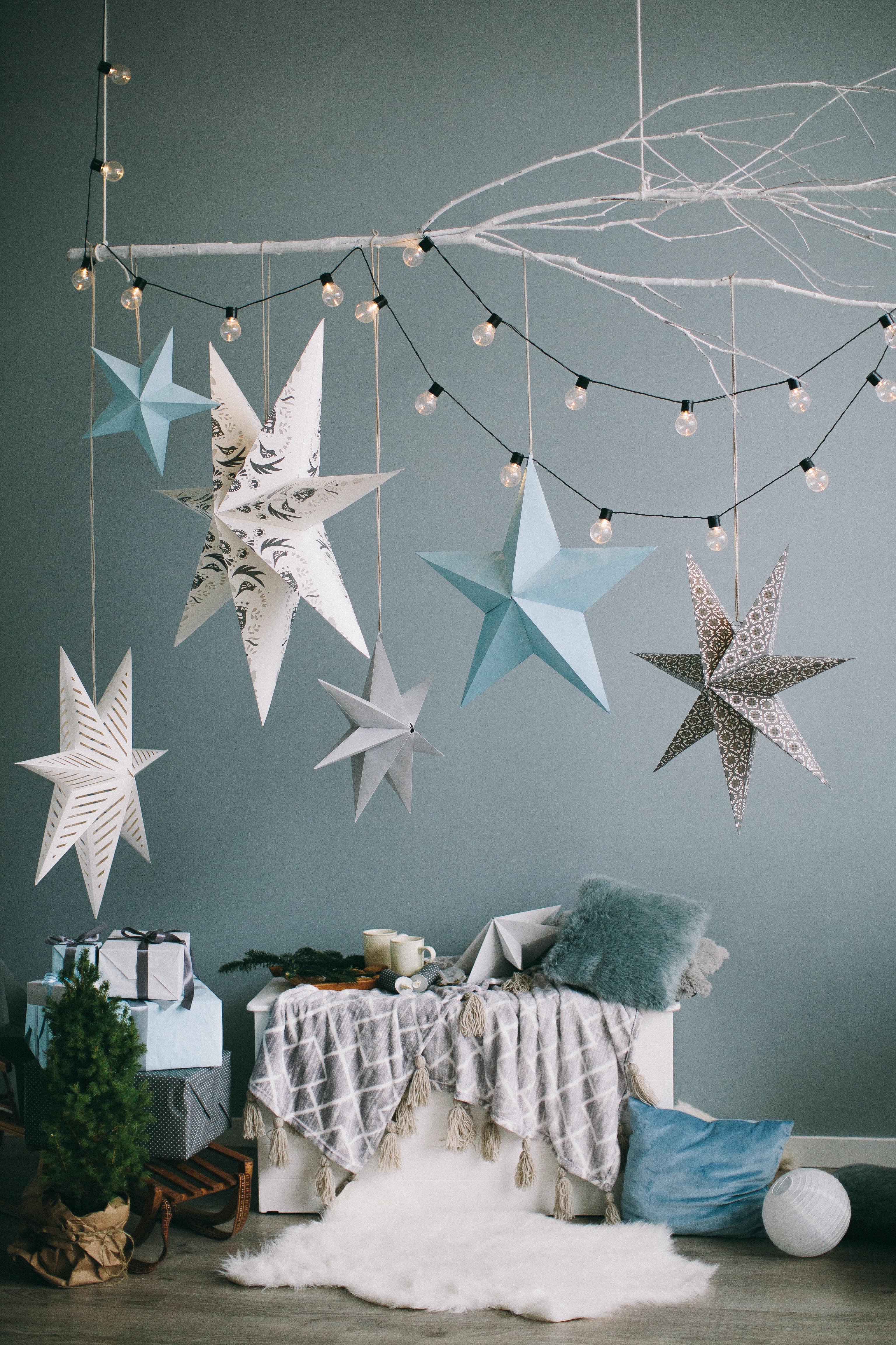 ALT: Ideas originales y fáciles de decoración de Navidad