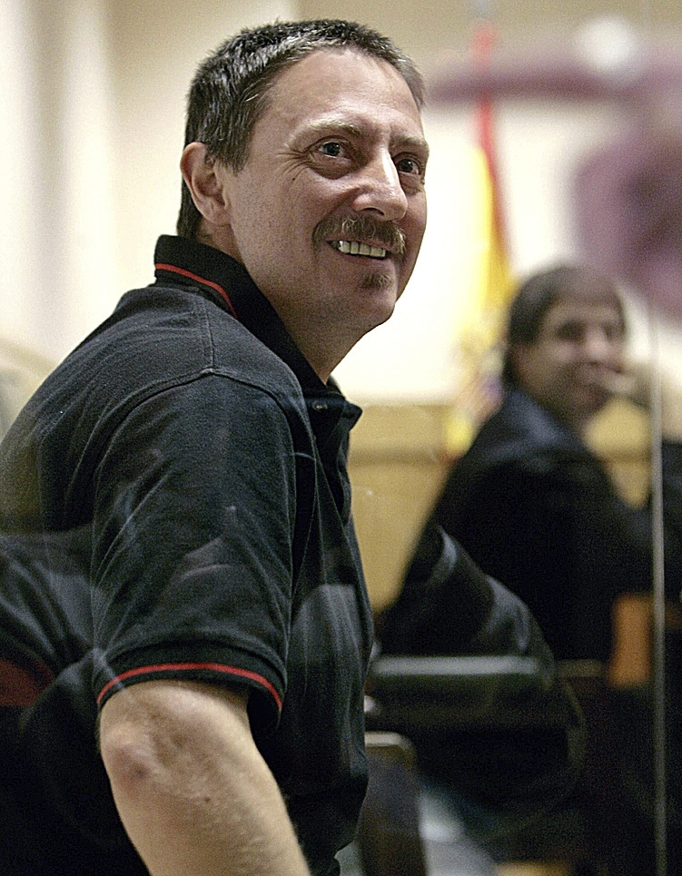 Mikel San Argimiro, durante un juicio en la Audiencia Nacional.