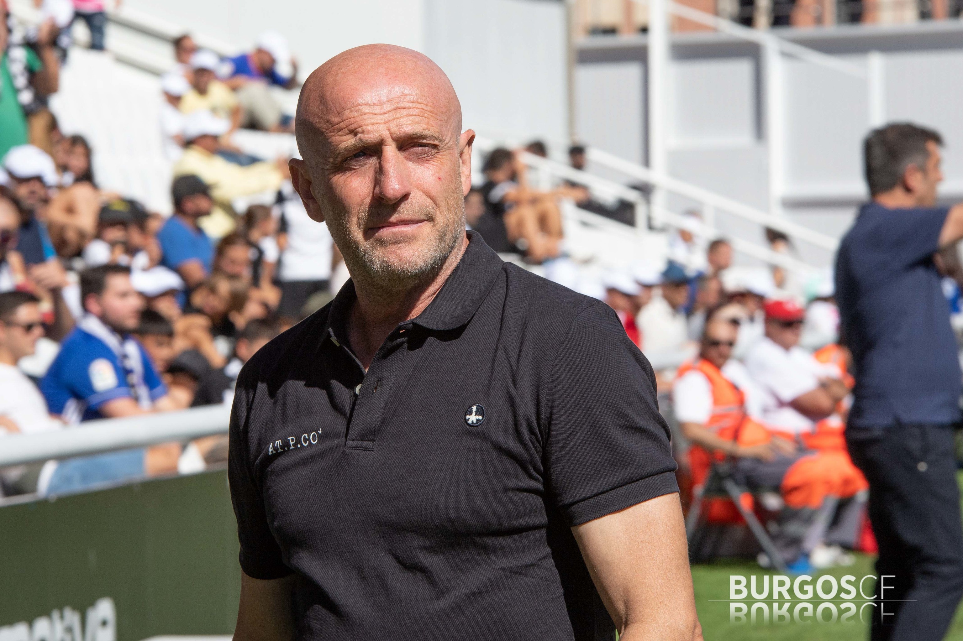 Julin Calero, entrenador del Burgos