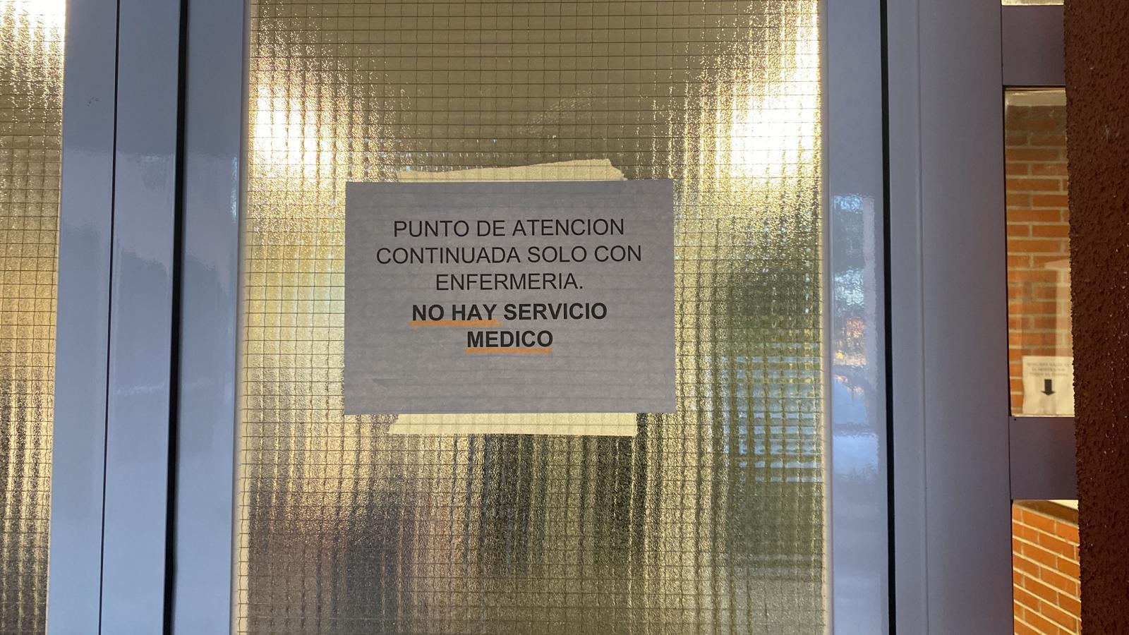 encuentro Iniciar sesión Proverbio Caos en los centros de urgencias extrahospitalarias: 15 cerrados y 40 sin  médicos | Madrid