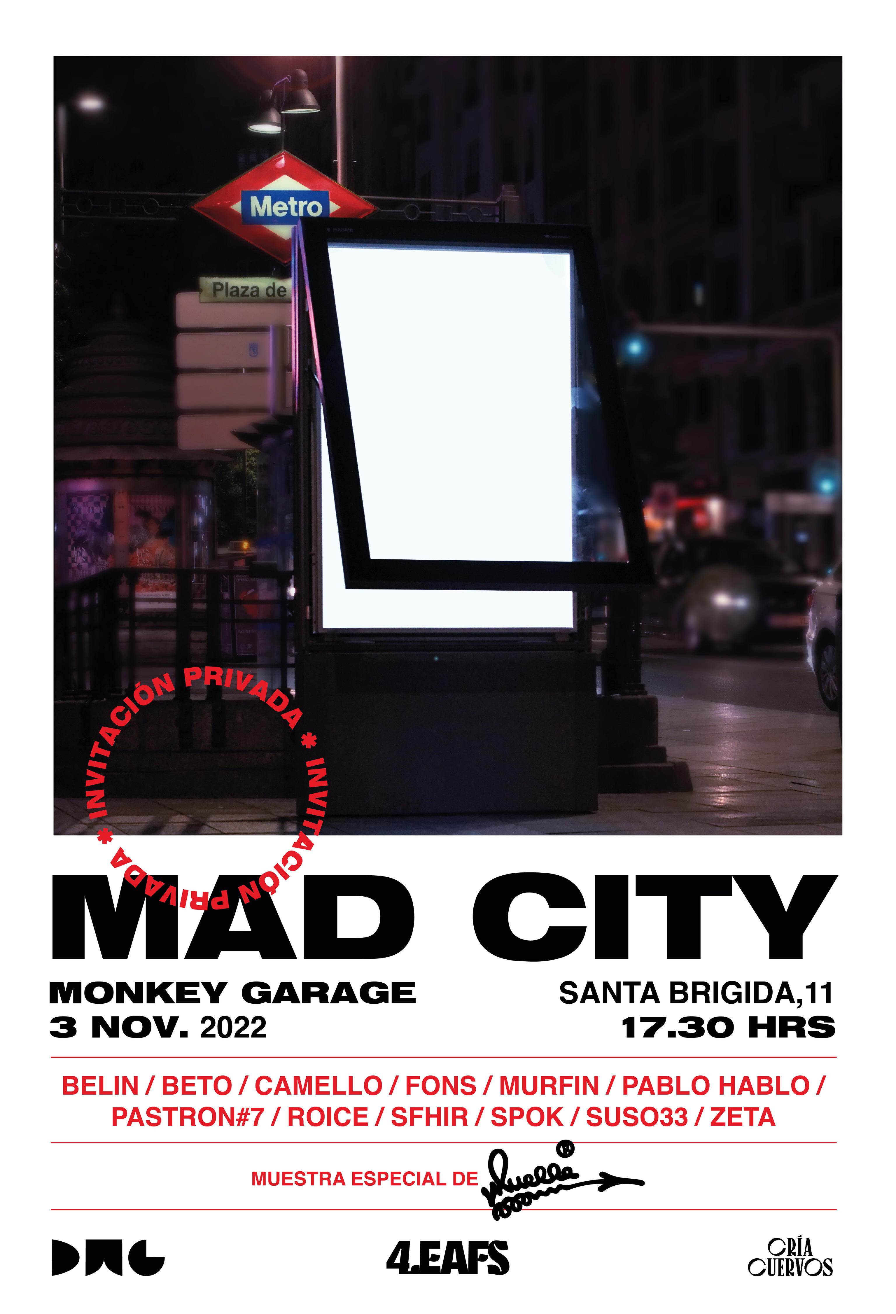 Exposición 'Mad City'.