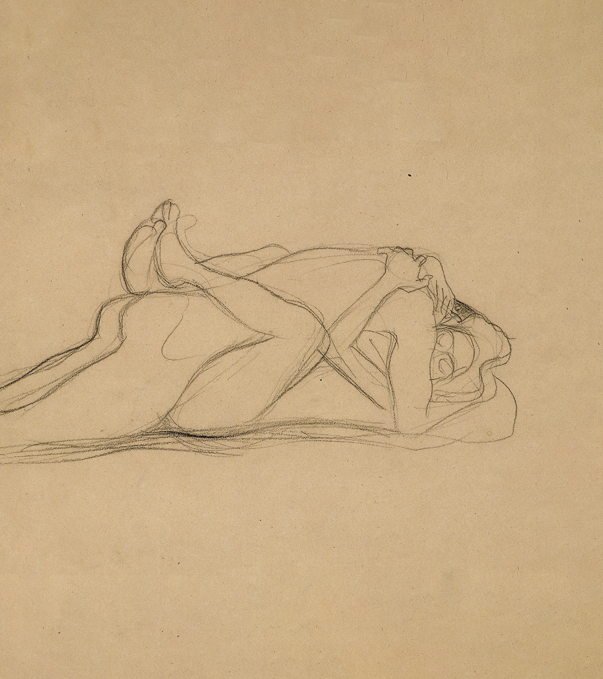 Boceto de 'Beethoven Frieze'  de Gustav Klimnt (1902)
