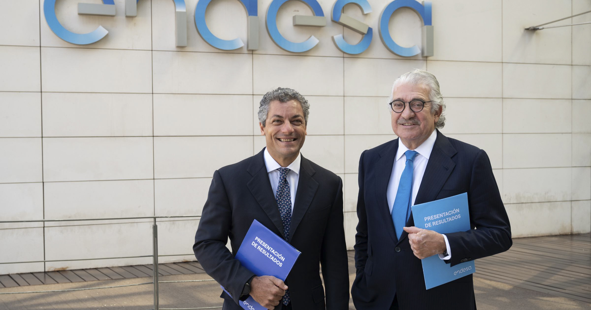 Passa, CFO de Endesa, y Bogas, CEO del grupo