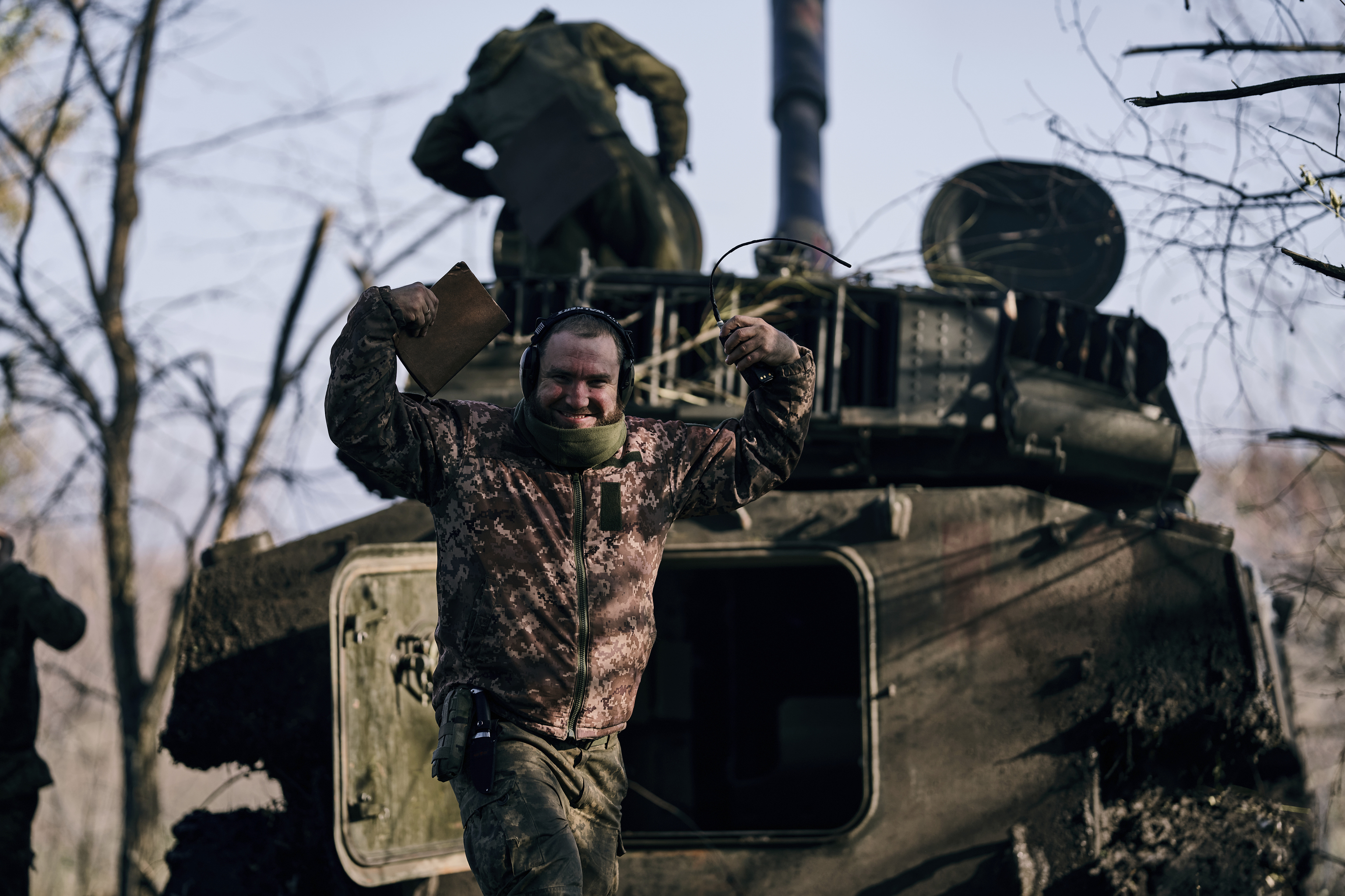 Un soldado ucraniano en la regin de Donetsk.