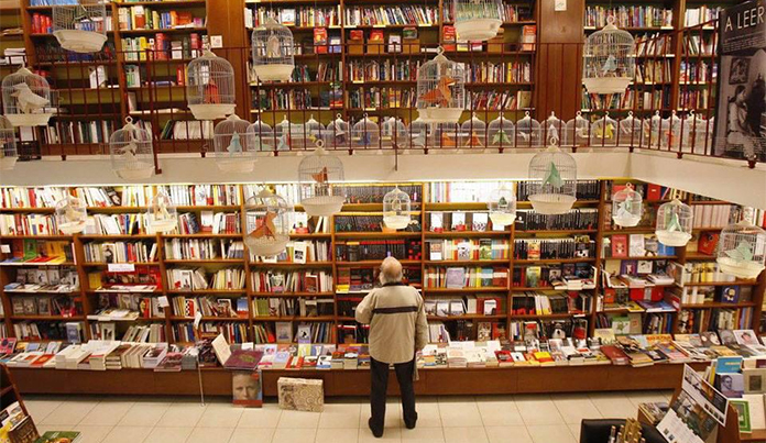 Librería Cálamo, en Zaragoza.