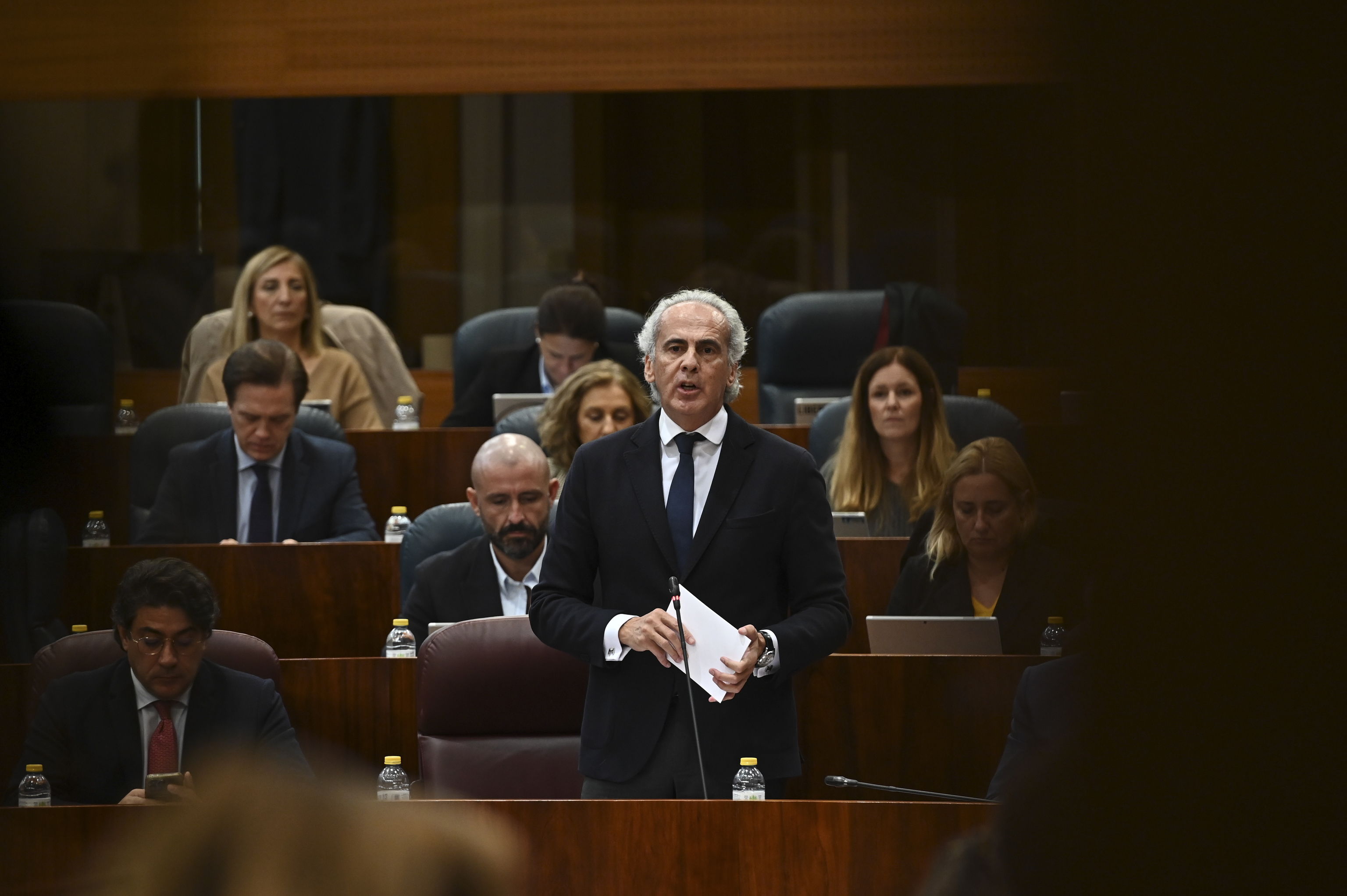 Ruiz Escudero durante su intervencin en el pleno de la Asamblea