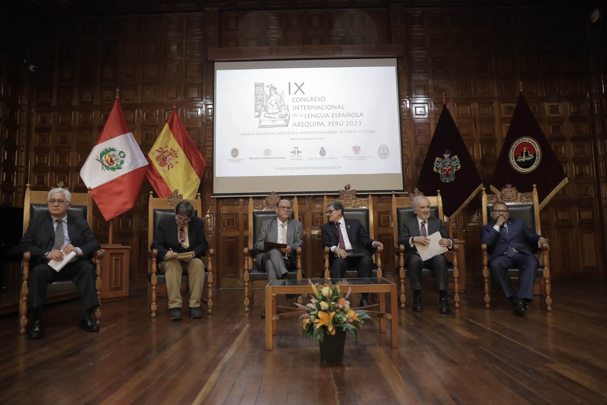 La presentación del CILE en Arequipa.