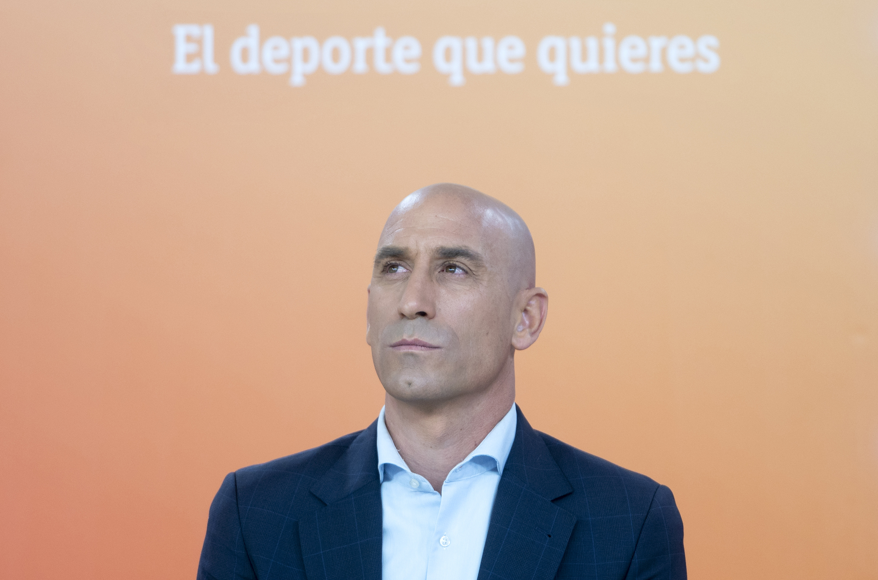 Luis Rubiales, during a recent act.