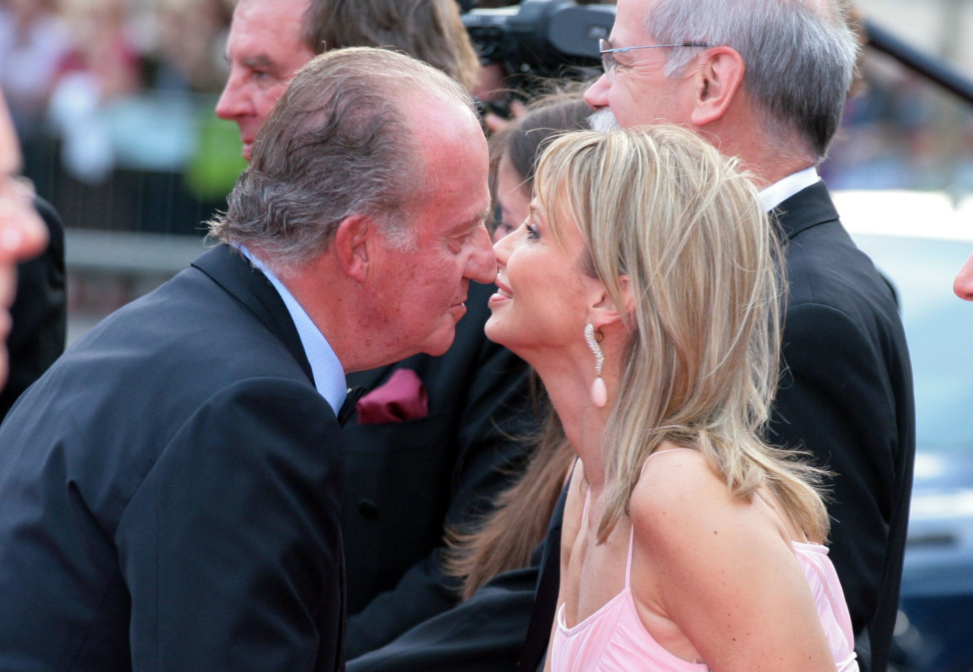 El Rey Juan Carlos y Corinna, en 2006.