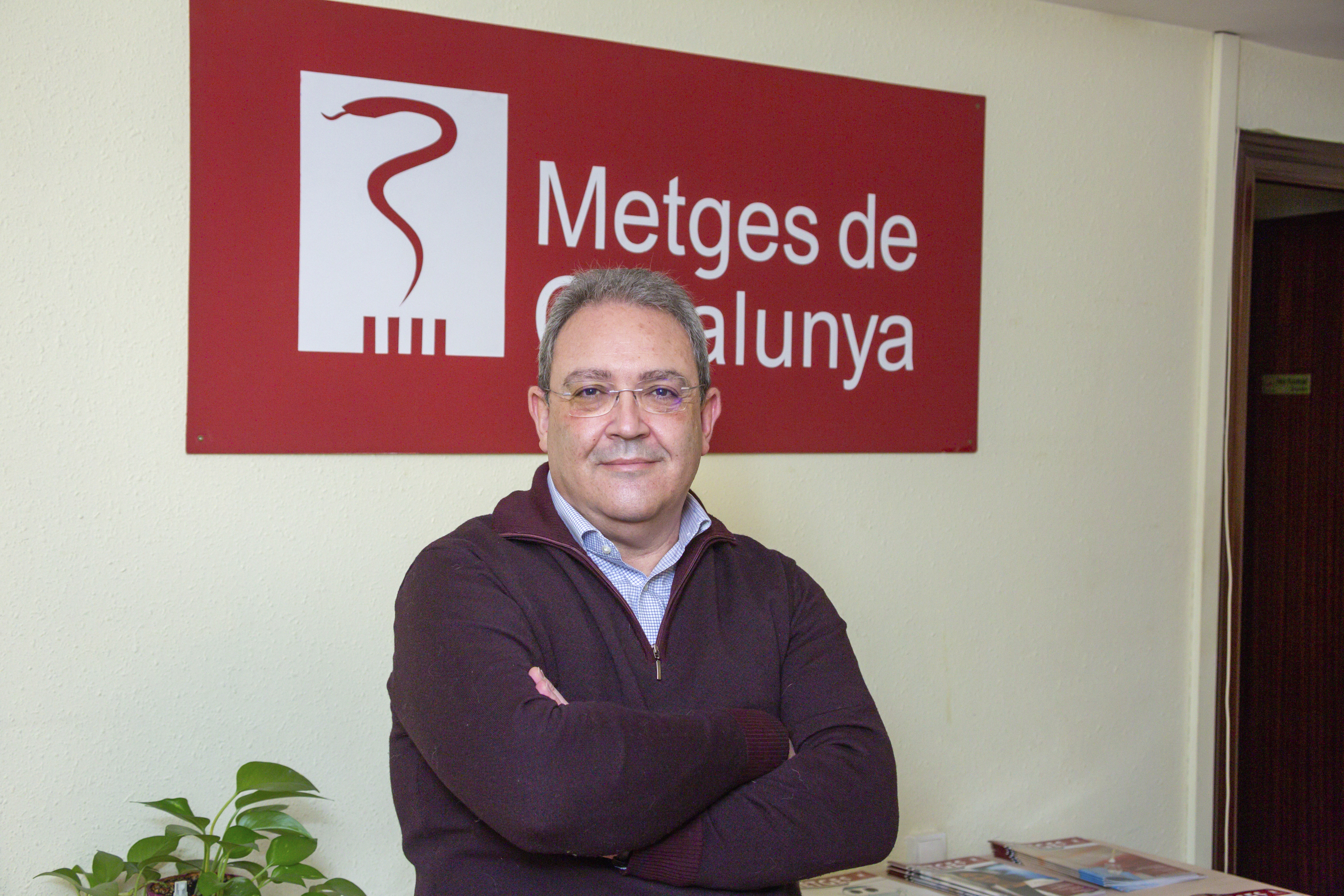 Xavier Lleonart, secretario general de Metges de Catalunya.