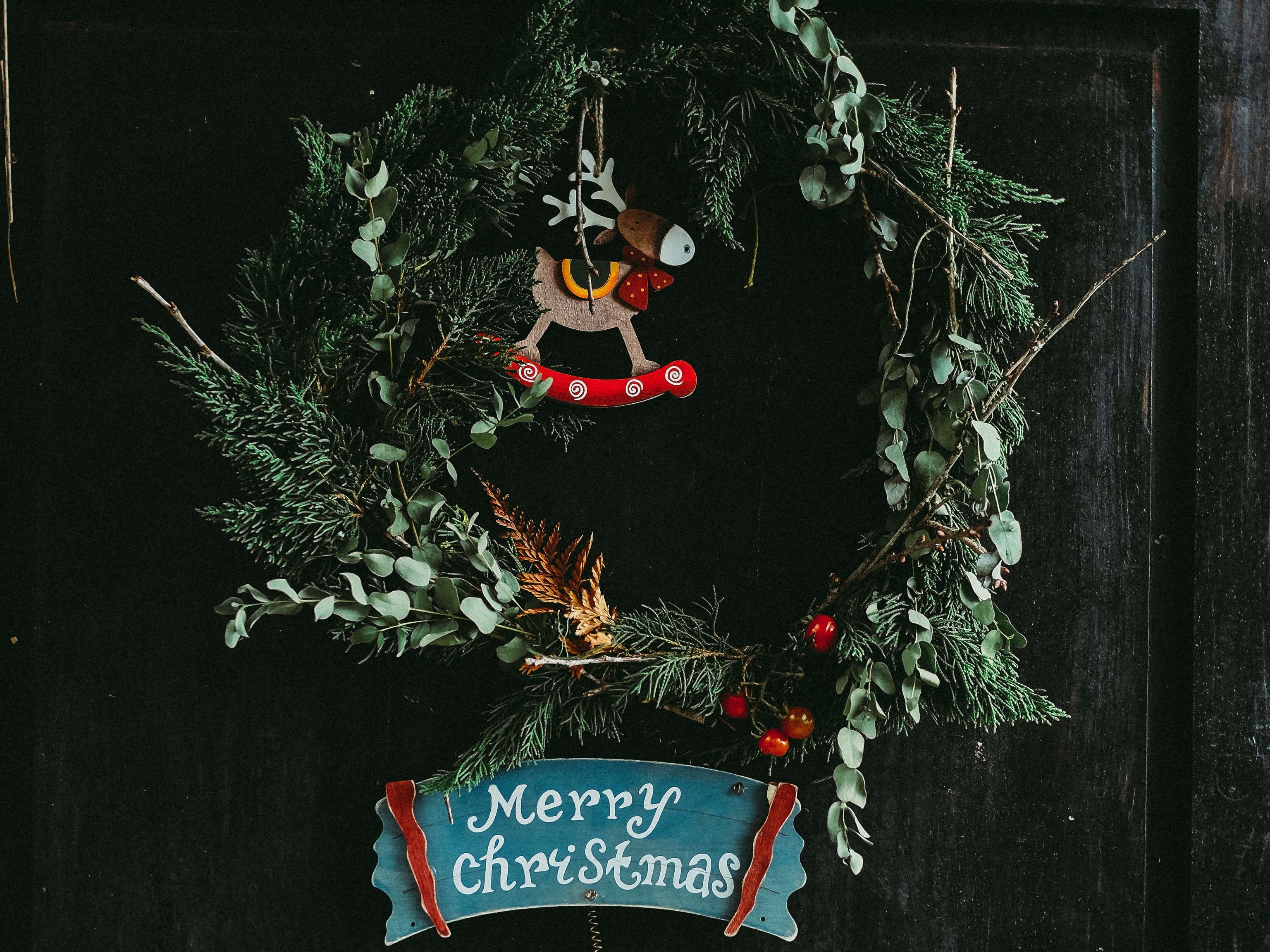 Cómo decorar una puerta de Navidad original: 15 ideas sencillas y novedosas  | Lifestyle