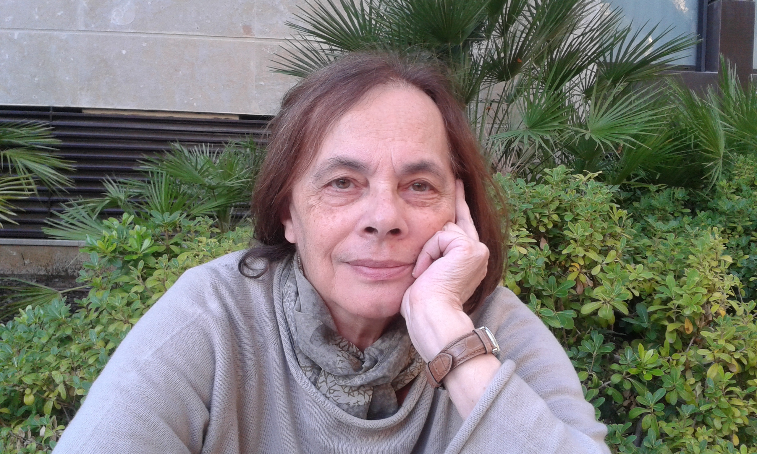 La escritora Cristina Peri Rossi en 2018.