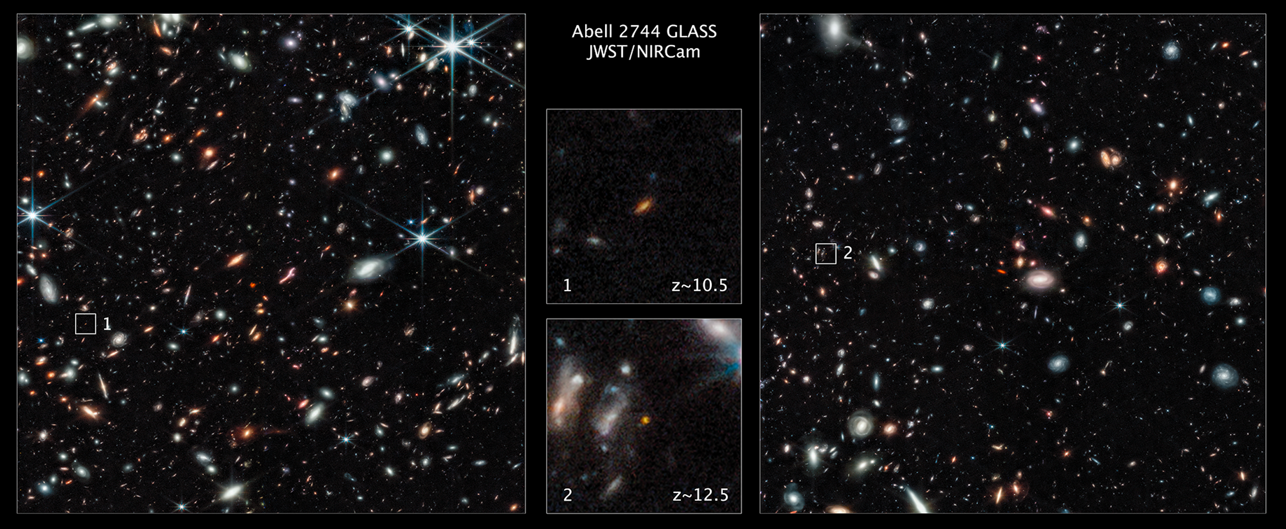 Las galaxias observadas son de las ms antiguas halladas