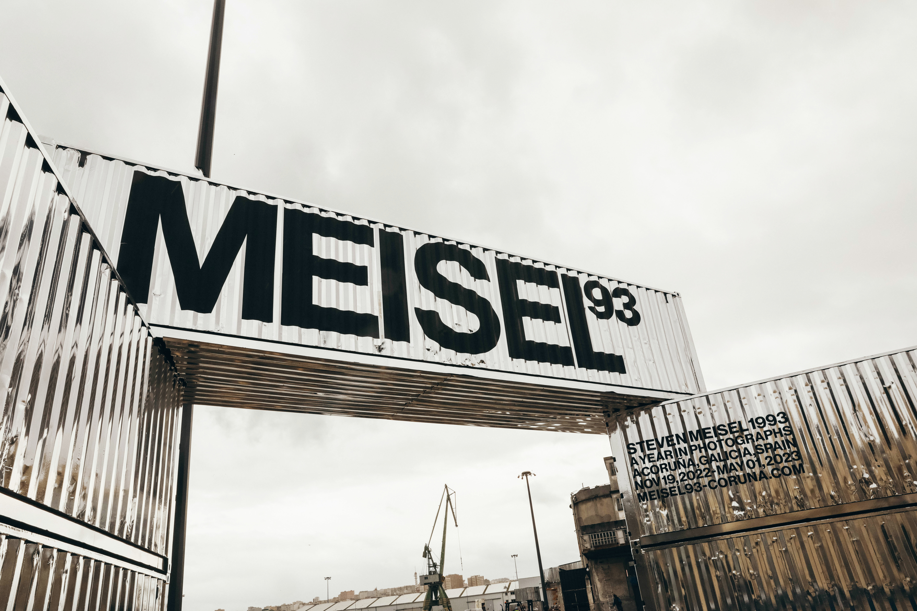 La exposicin de Steven Meisel se puede visitar en Muelle de la Batera, en A Corua.