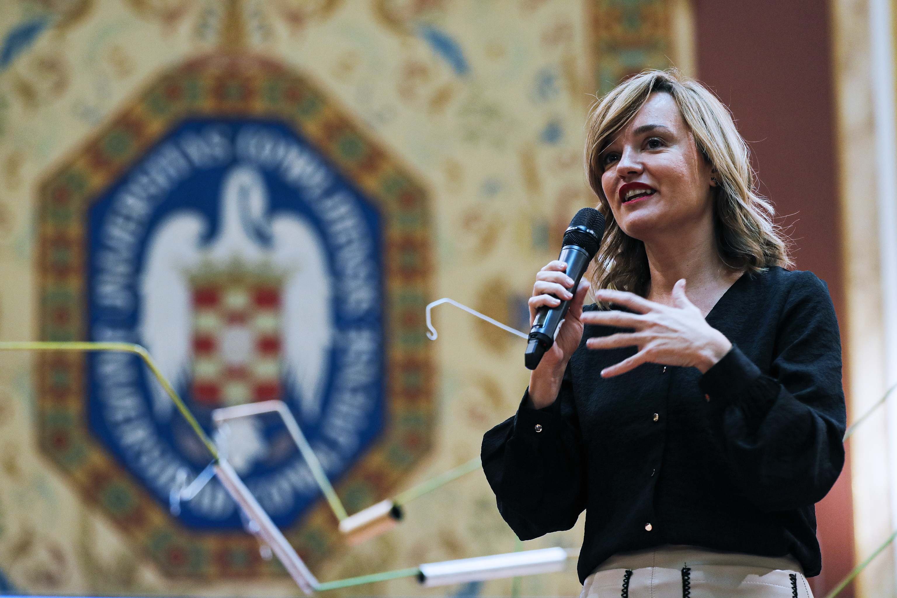 La ministra de Educacin, Pilar Alegra.