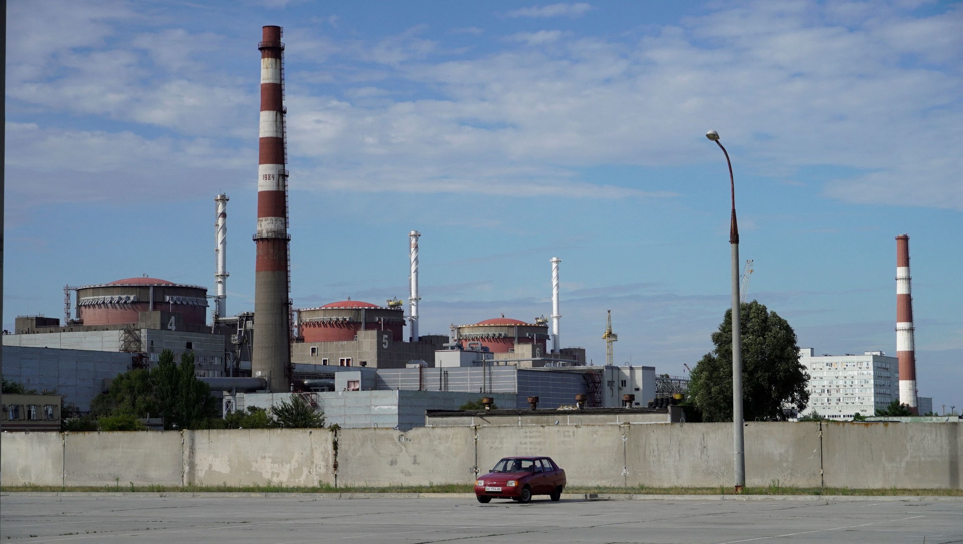 La central nuclear de Zaporiyia en una imagen de septiembre.