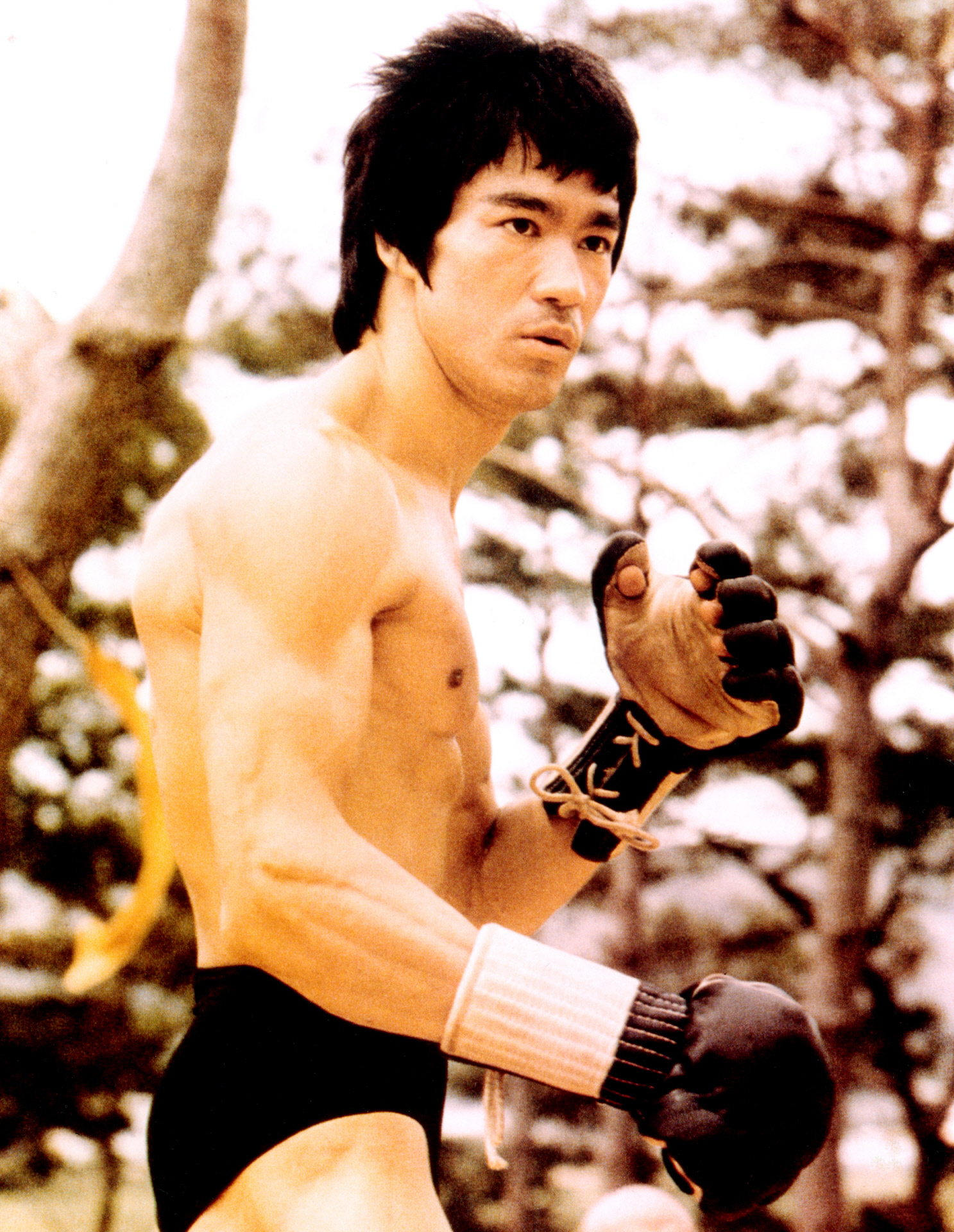 El actor Bruce Lee.