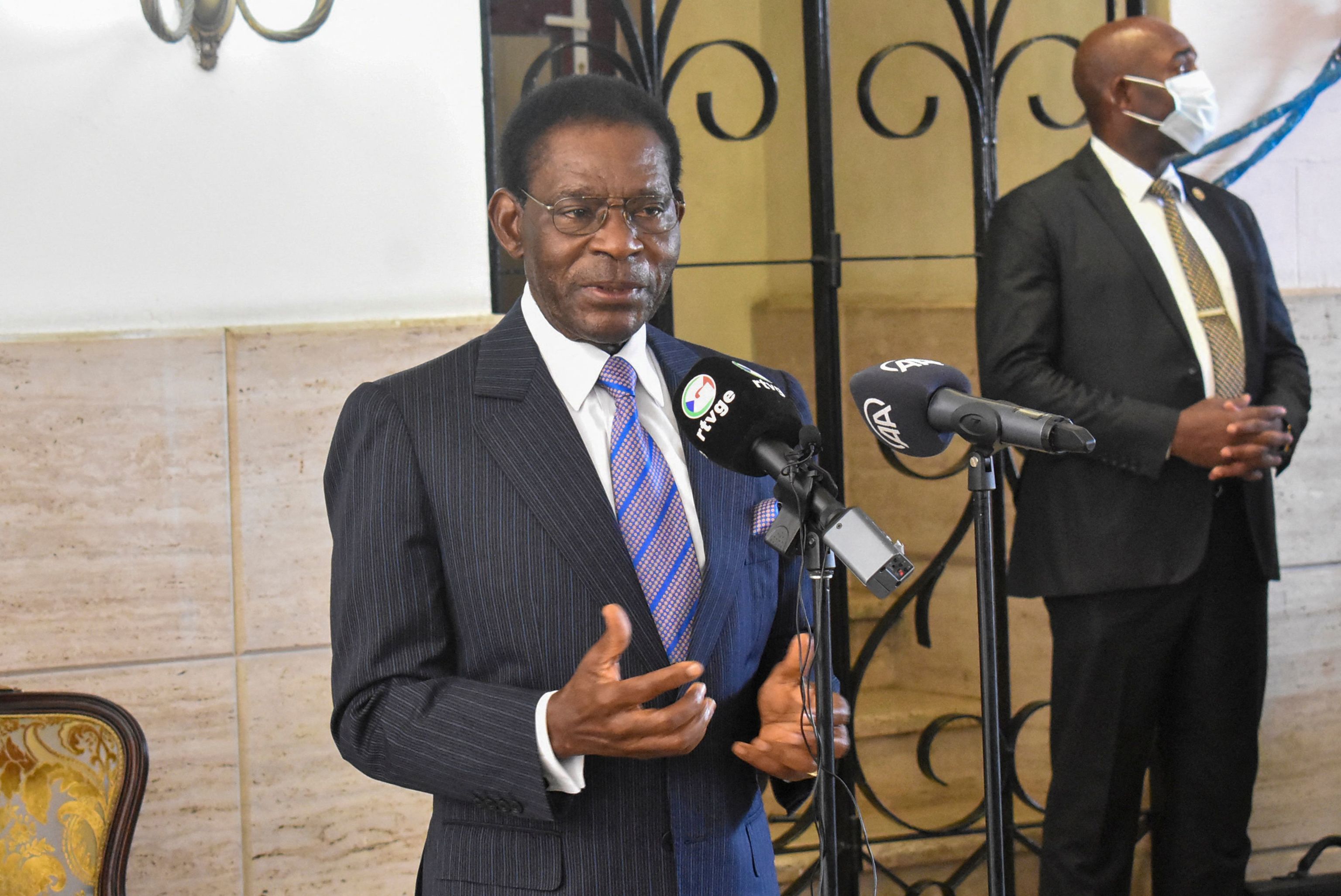 El presidente de Guinea Ecuatorial, Teodoro Obiang, obtiene el 96% de los votos y se encamina a un sexto mandato