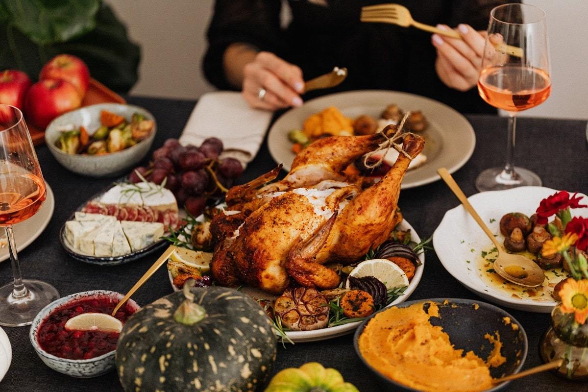El pavo es posiblemente el plato más tradicional de Acción de Gracias