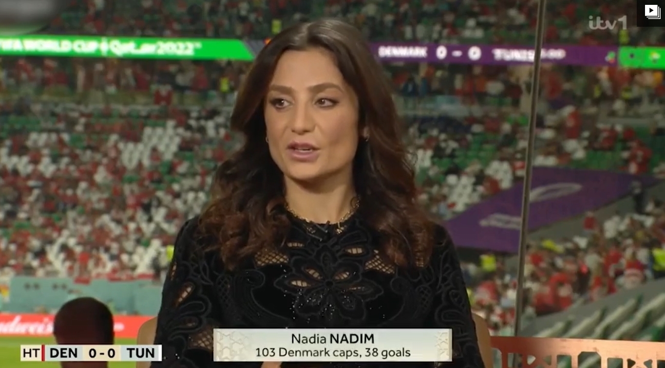 La futbolista Nadia Nadim abandona la retransmisión de un partido tras  enterarse de la muerte de su madre, atropellada por un camión | Famosos