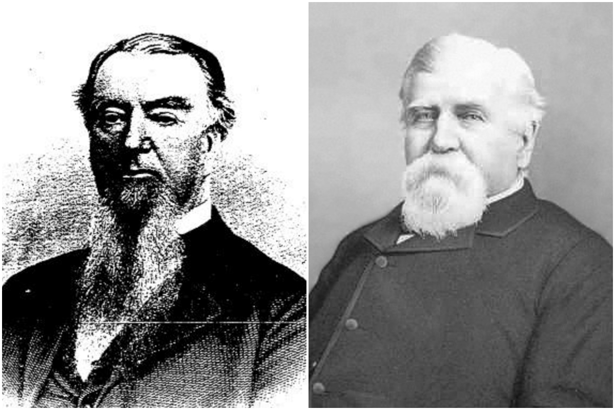 Benjamin y Richard Knight, fundadores de Fruit of the Loom.