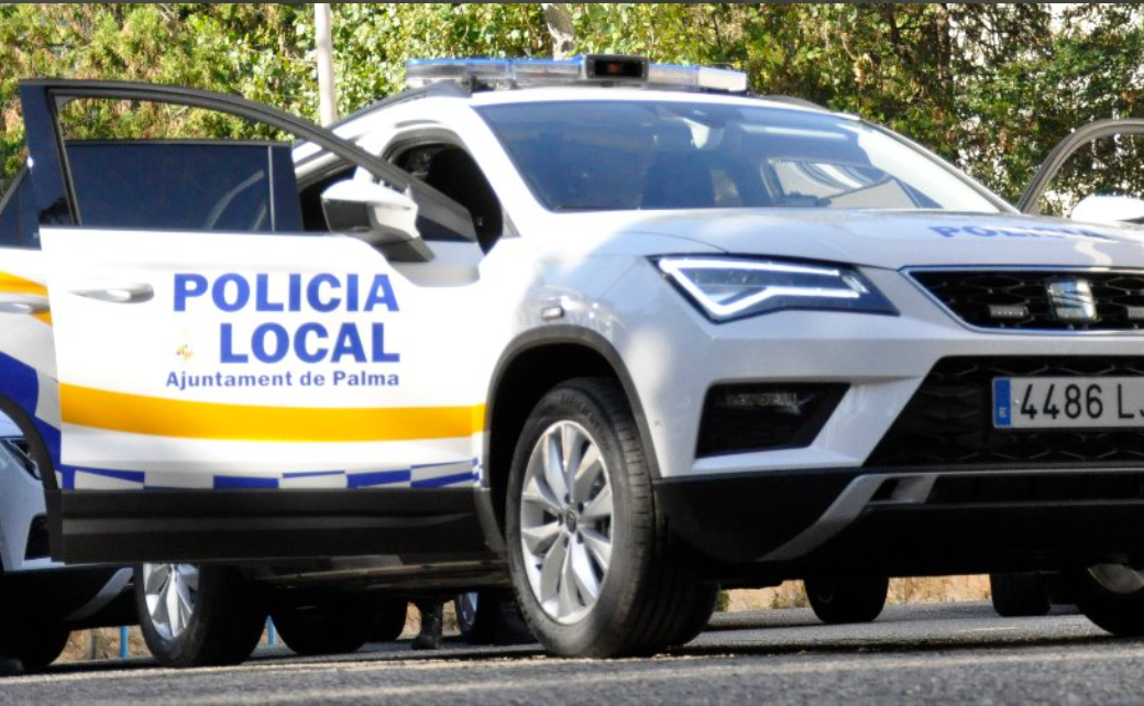 Un coche de la Policía local de Palma.