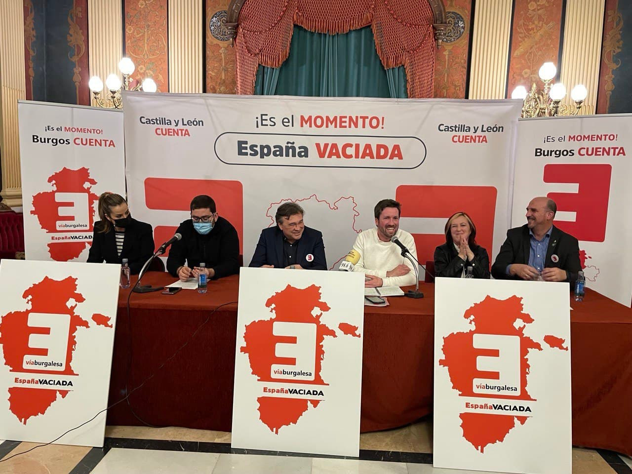 Acto celebrado el pasado febrero con la presencia de Toms Guitarte, diputado de Teruel Existe.