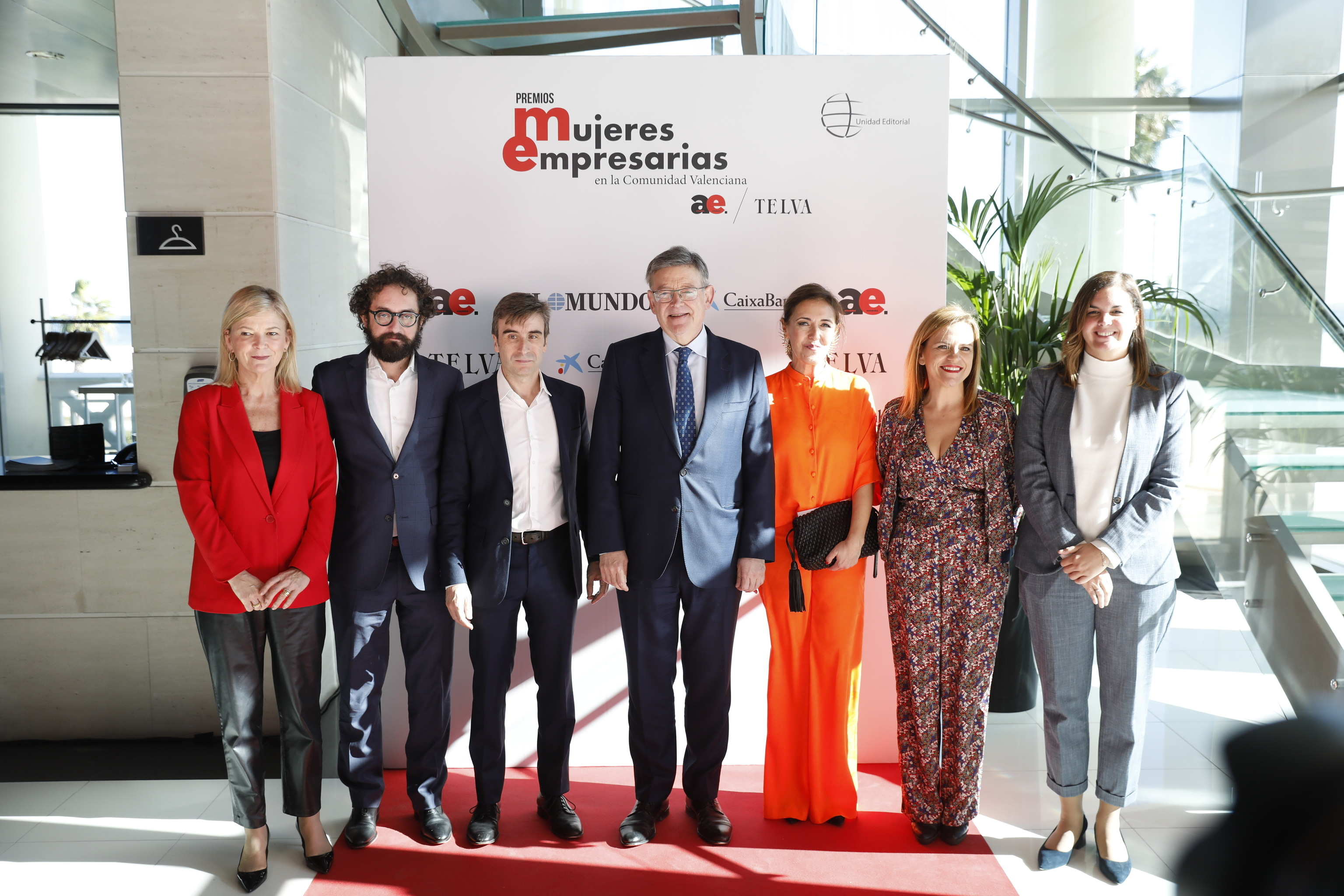 Premios Mujeres Empresarias, de Actualidad Económica y Telva,  con la presencia del President de la  Generalitat, Ximo Puig
