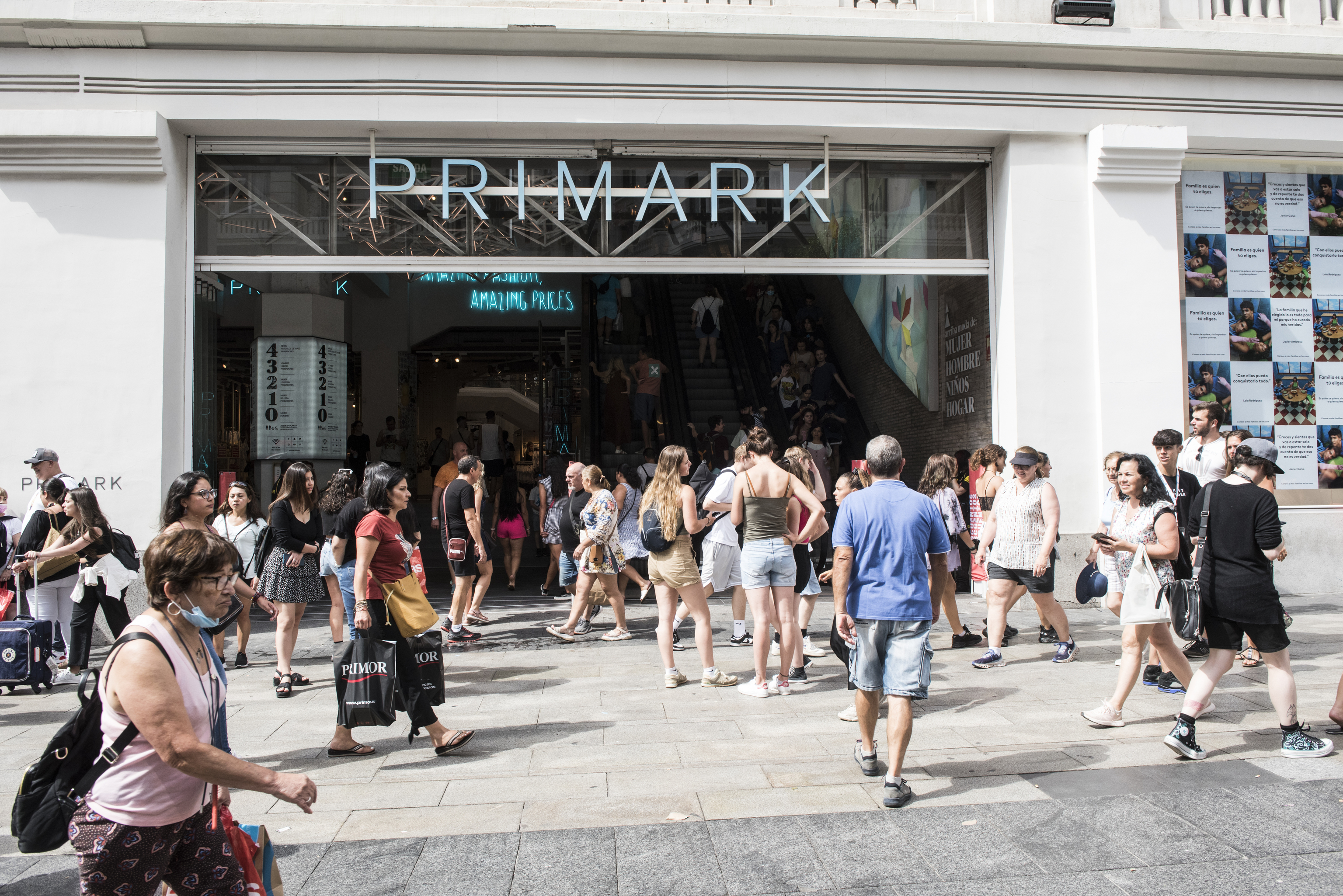 Primark anuncia una fuerte inversión en España: 100 millones de euros, 1.000 empleos y ocho nuevas tiendas