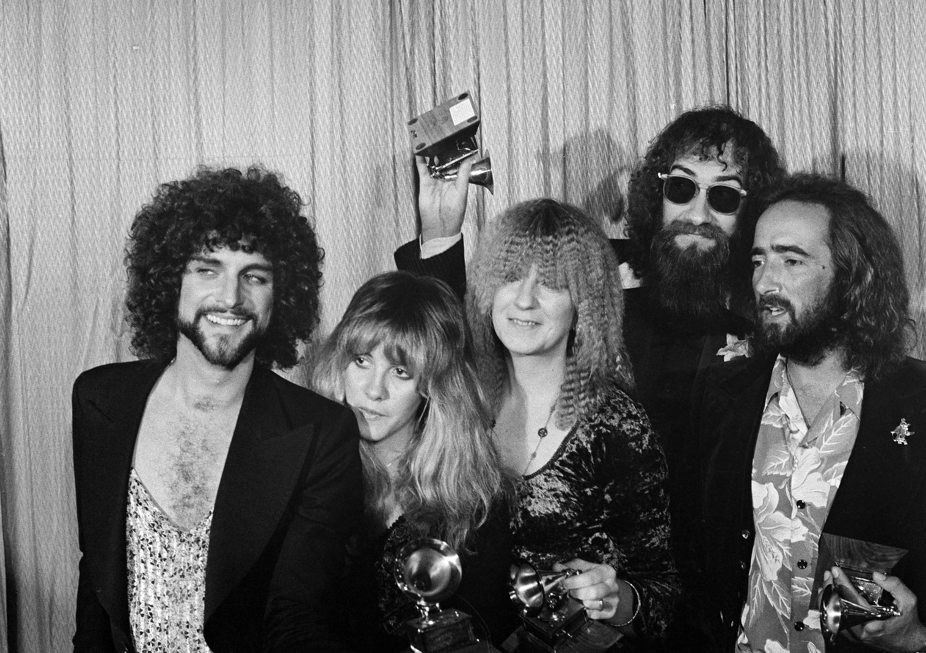 Chirstine, con el resto de Fleetwood Mac.