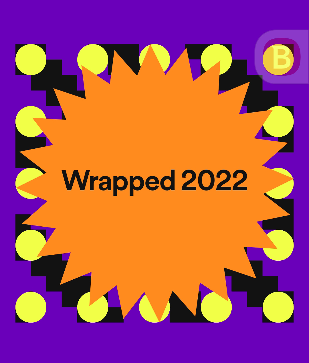 Wrapped 2022 de la aplicación Spotify.