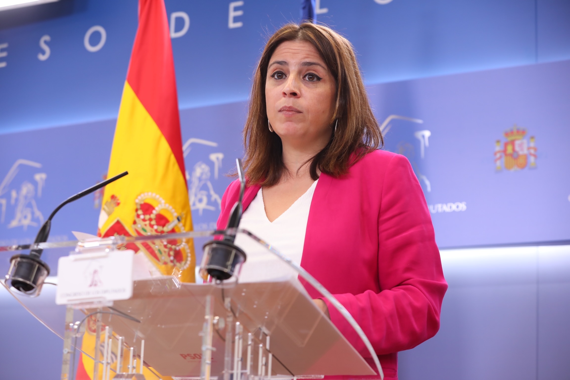 La ex número 2 del PSOE, Adriana Lastra