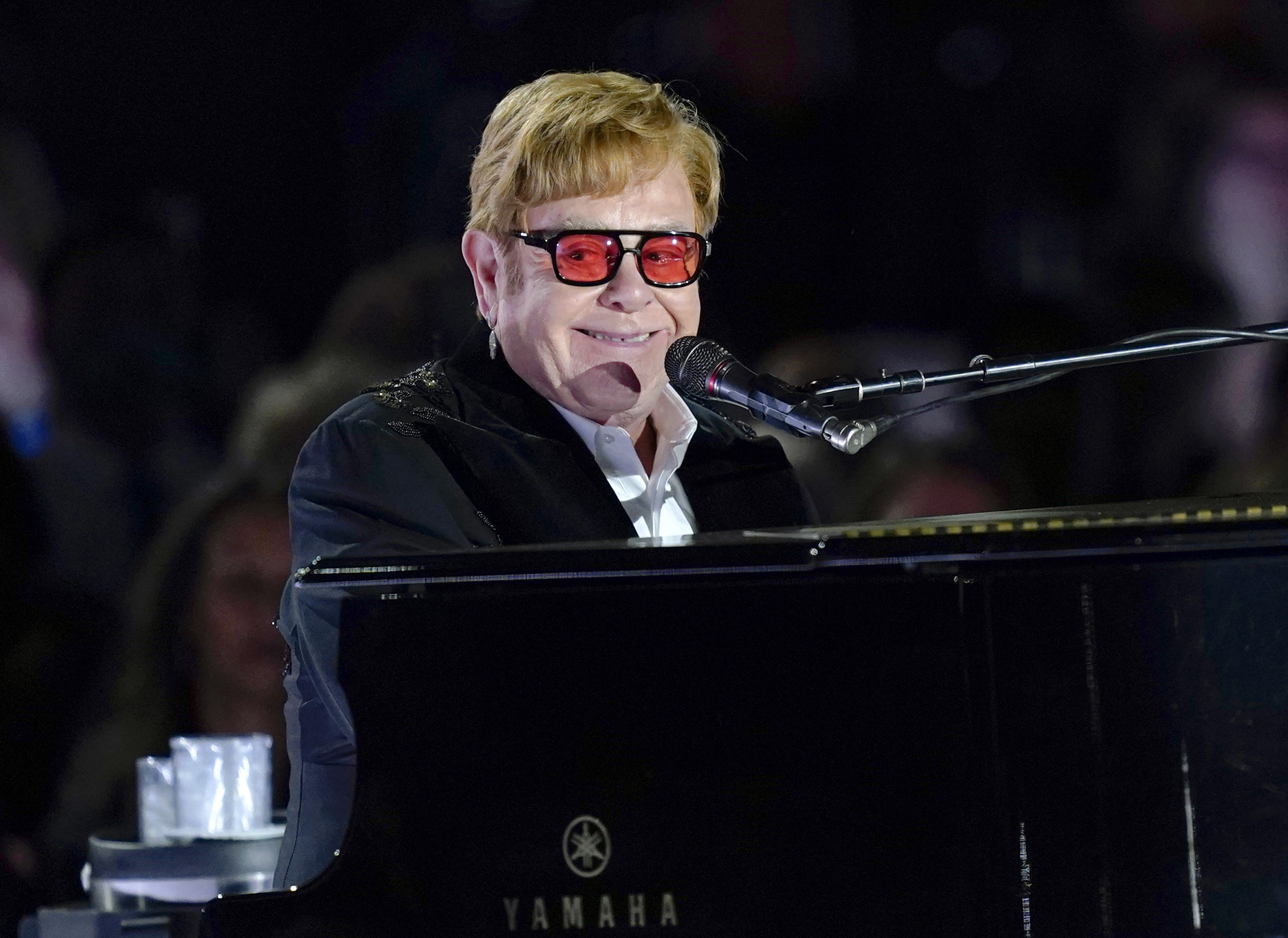 Elton John, durante un concierto en la Casa Blanca el pasado mes de septiembre.