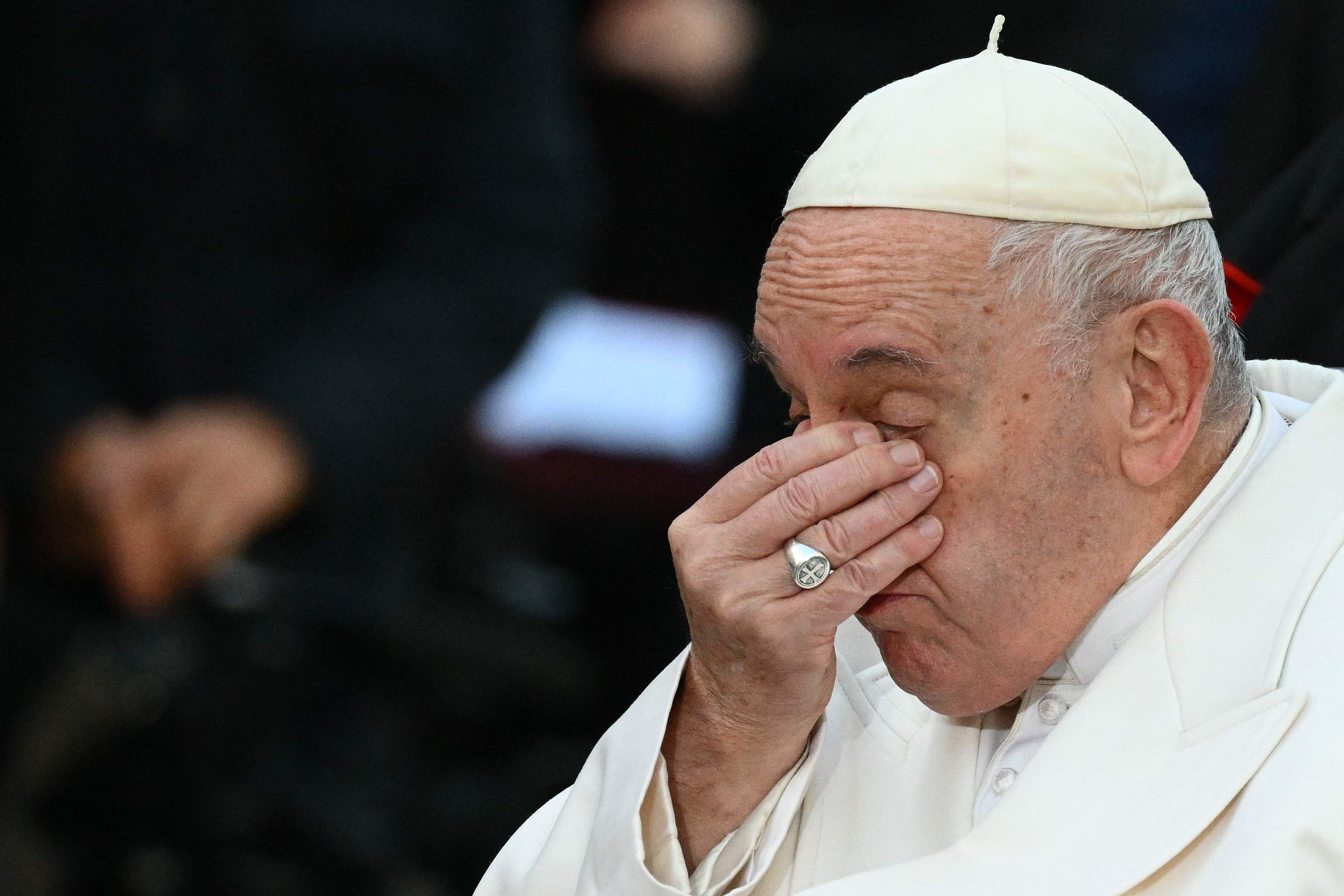 El Papa Francisco llora por una Ucrania «martirizada» por la guerra